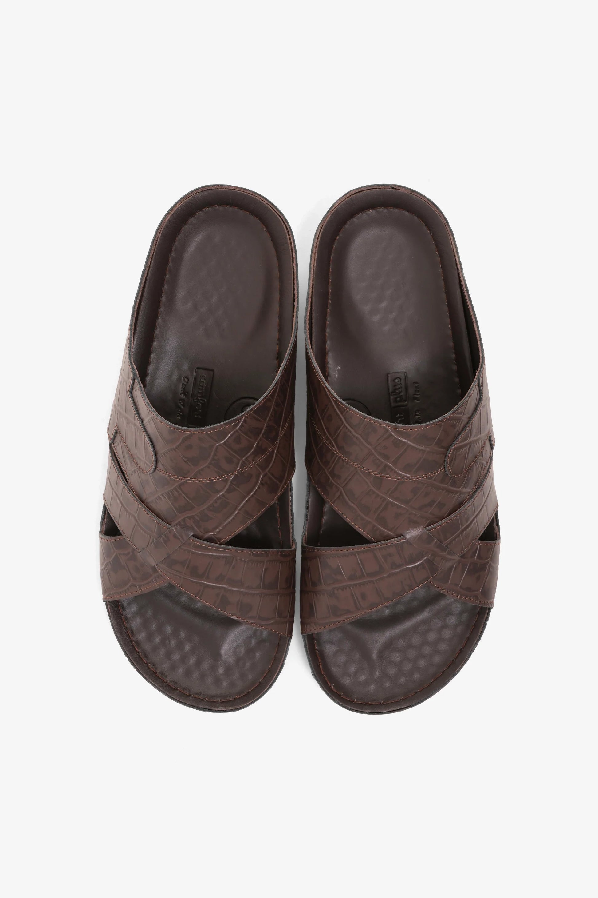Comfort Plus Men's Sandals Brown MSDCPAV03