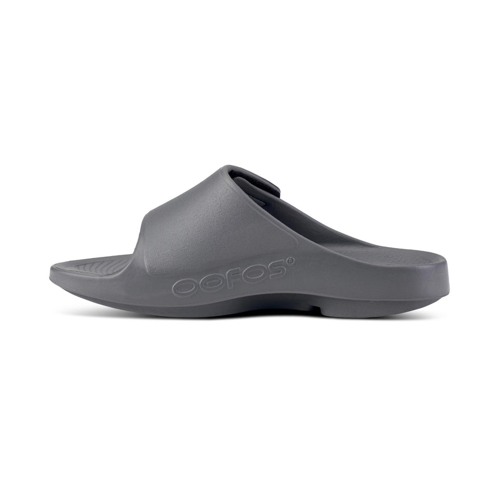 OOFOS MEN'S OOAHH SPORT FLEX SANDAL - SLATE