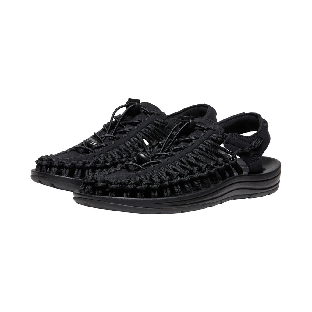 WOMEN UNEEK FLAT SANDALS BLACK/BLACK