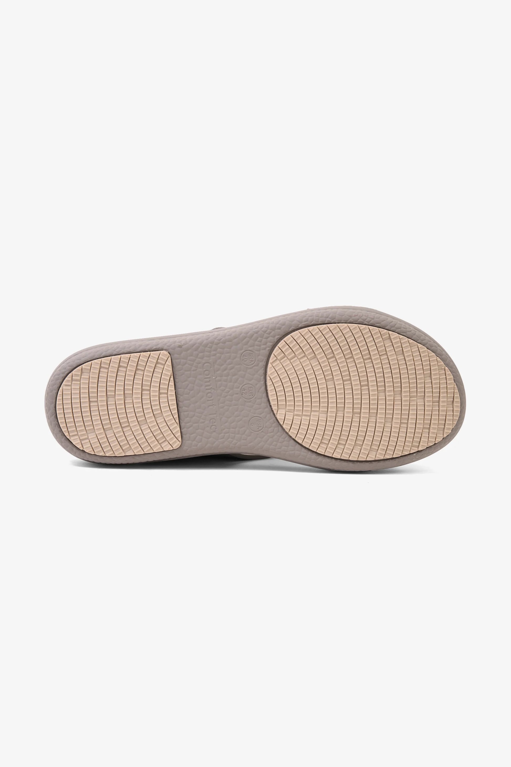 Comfort Plus Men's Glide Luxe Arabic Sandals Grey MSDGBCPRS103