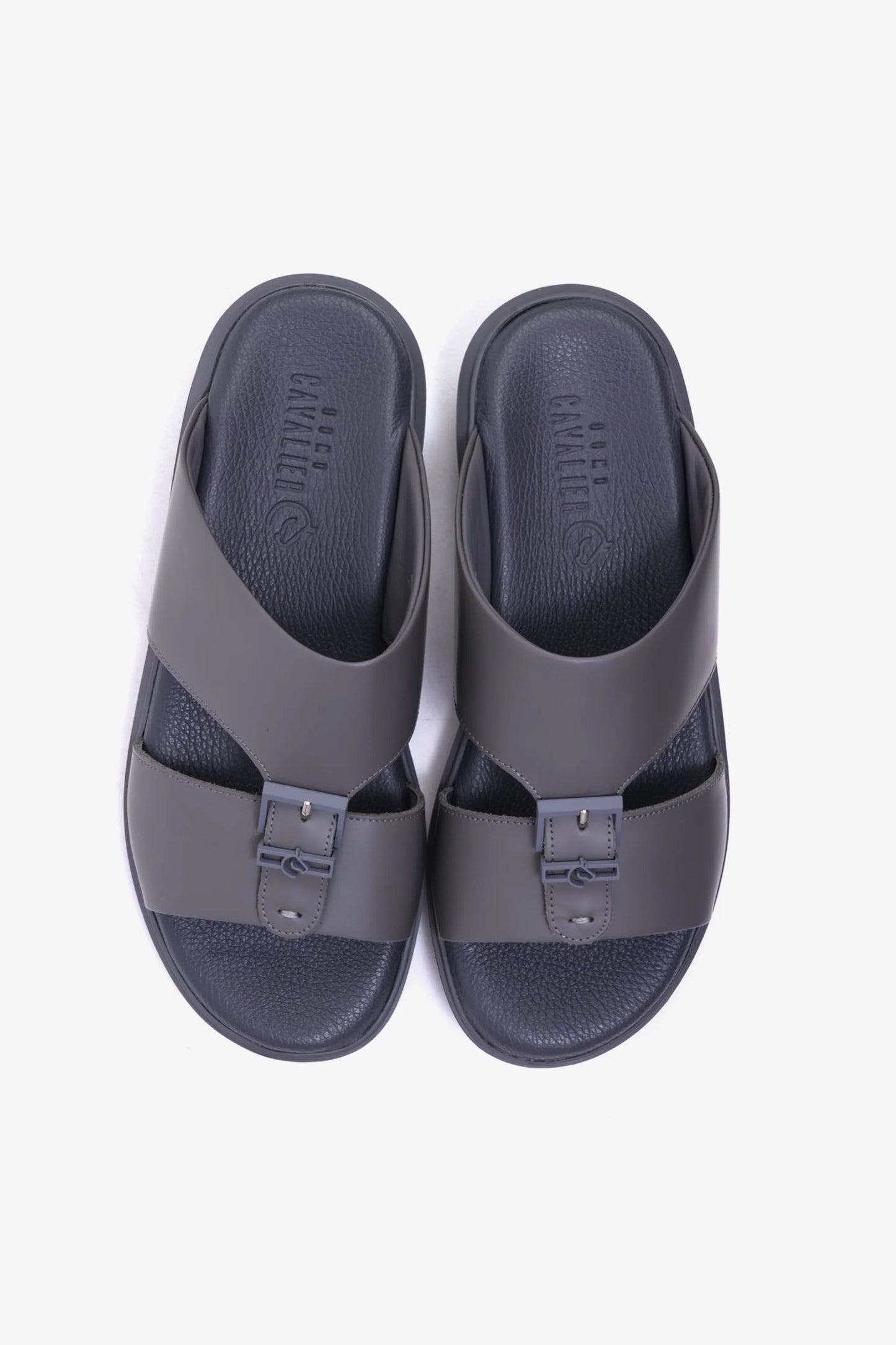 Cavalier Uomo Men's Arabic Sandals Grey MSDCVALP107