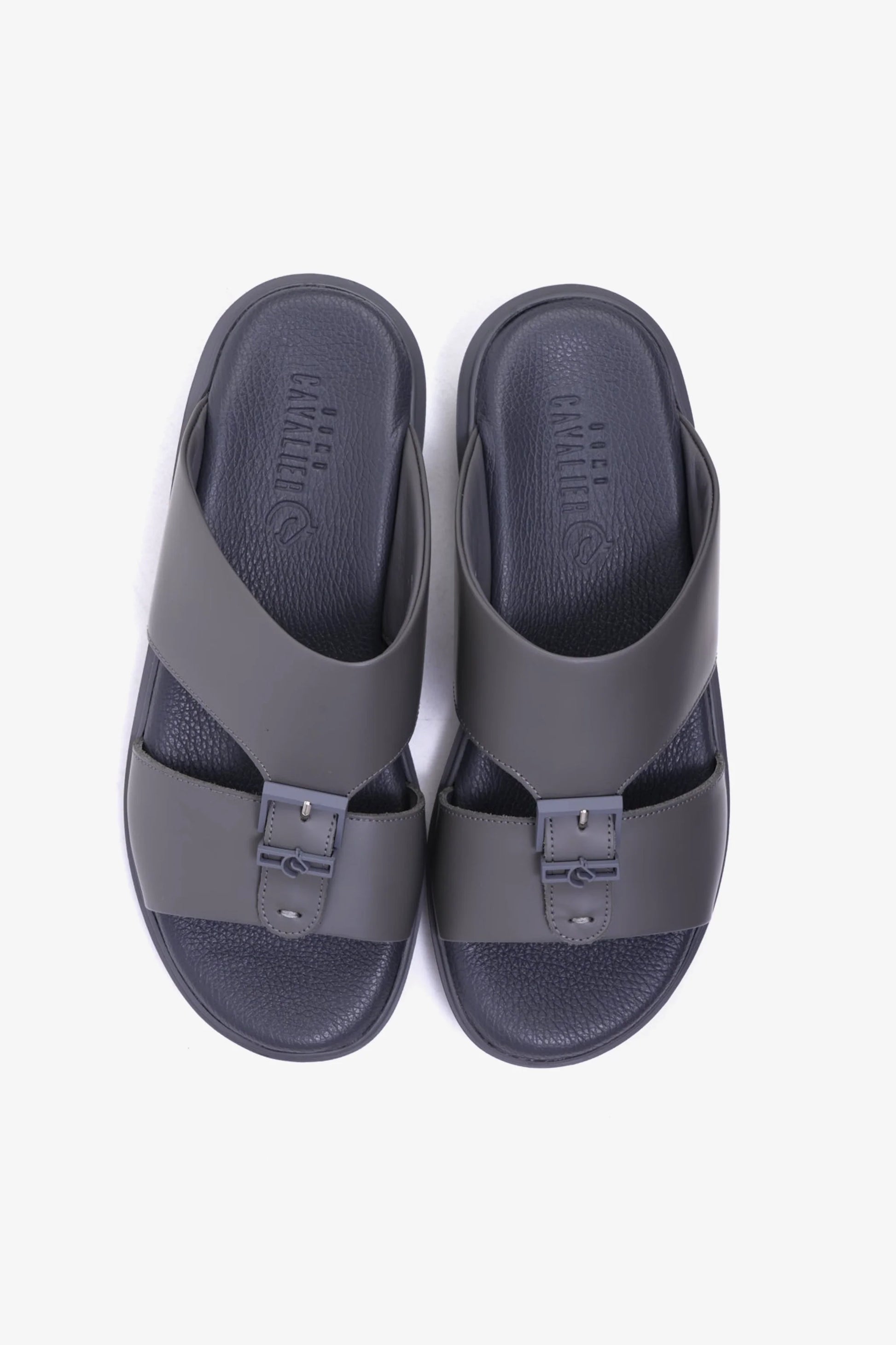 Cavalier Uomo Men's Arabic Sandals Grey MSDCVALP107