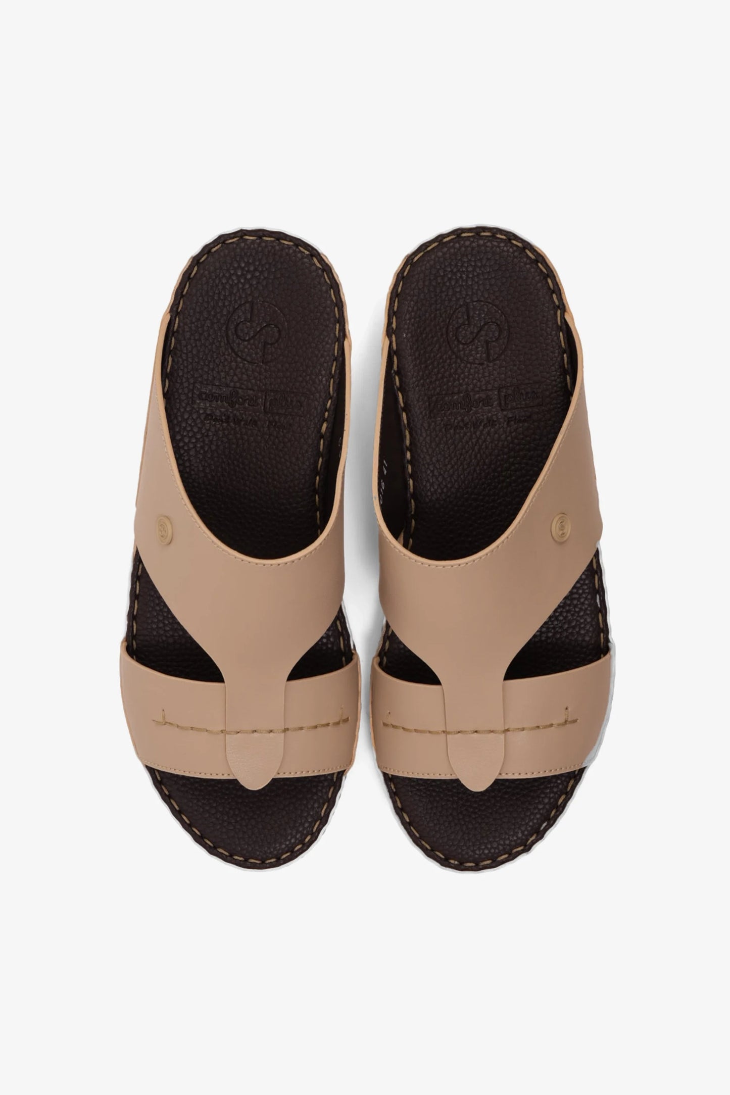 Comfort Plus Men's Arabic Sandals Mandorla MSDCP7016