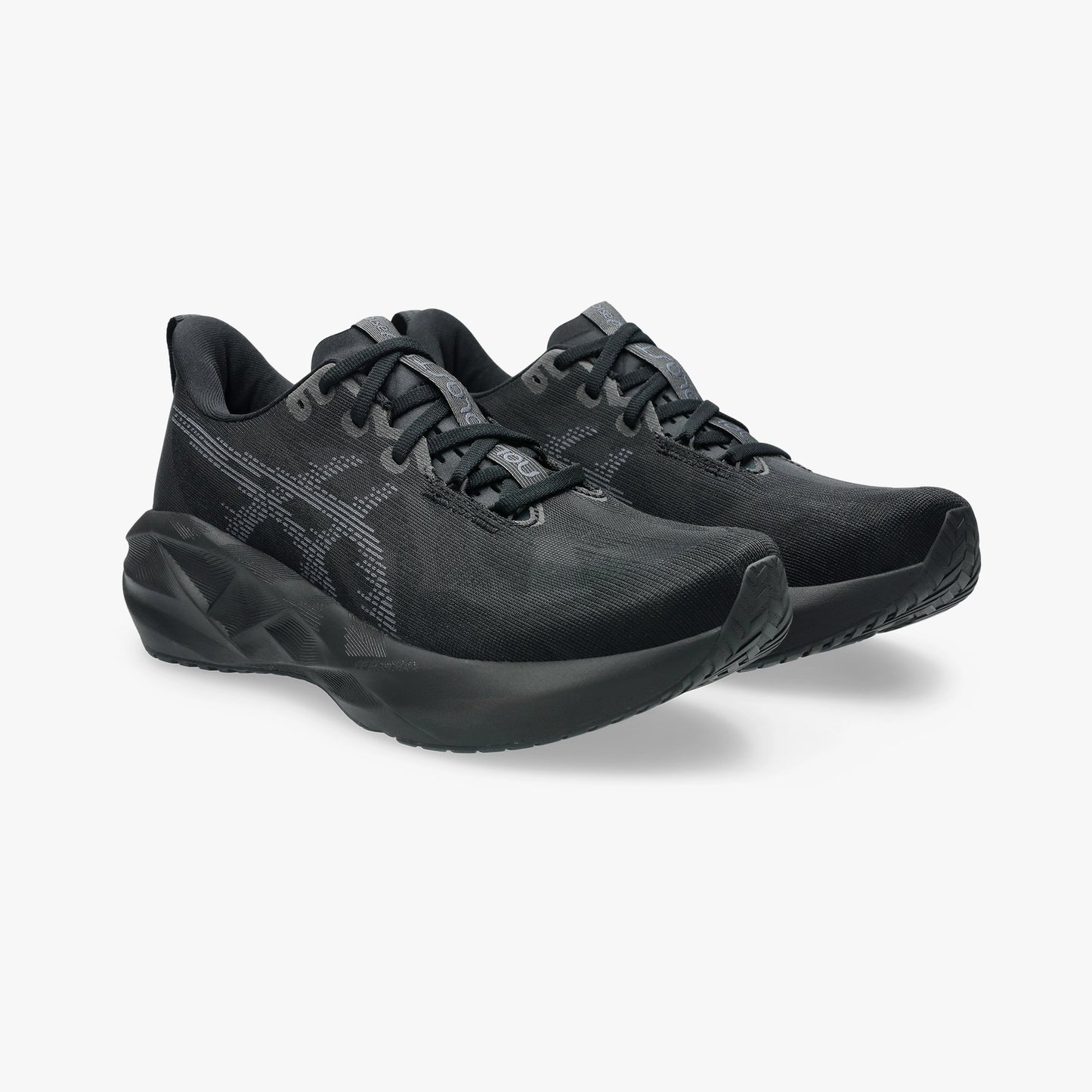 ASICS MEN SHOES NOVABLAST 5 BLACK/CARRIER GREY