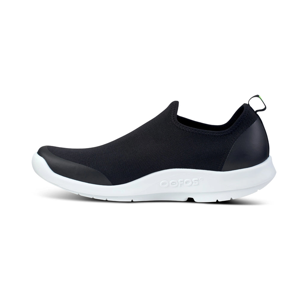 MEN'S OOMG SPORT LOW SHOE - WHITE BLACK