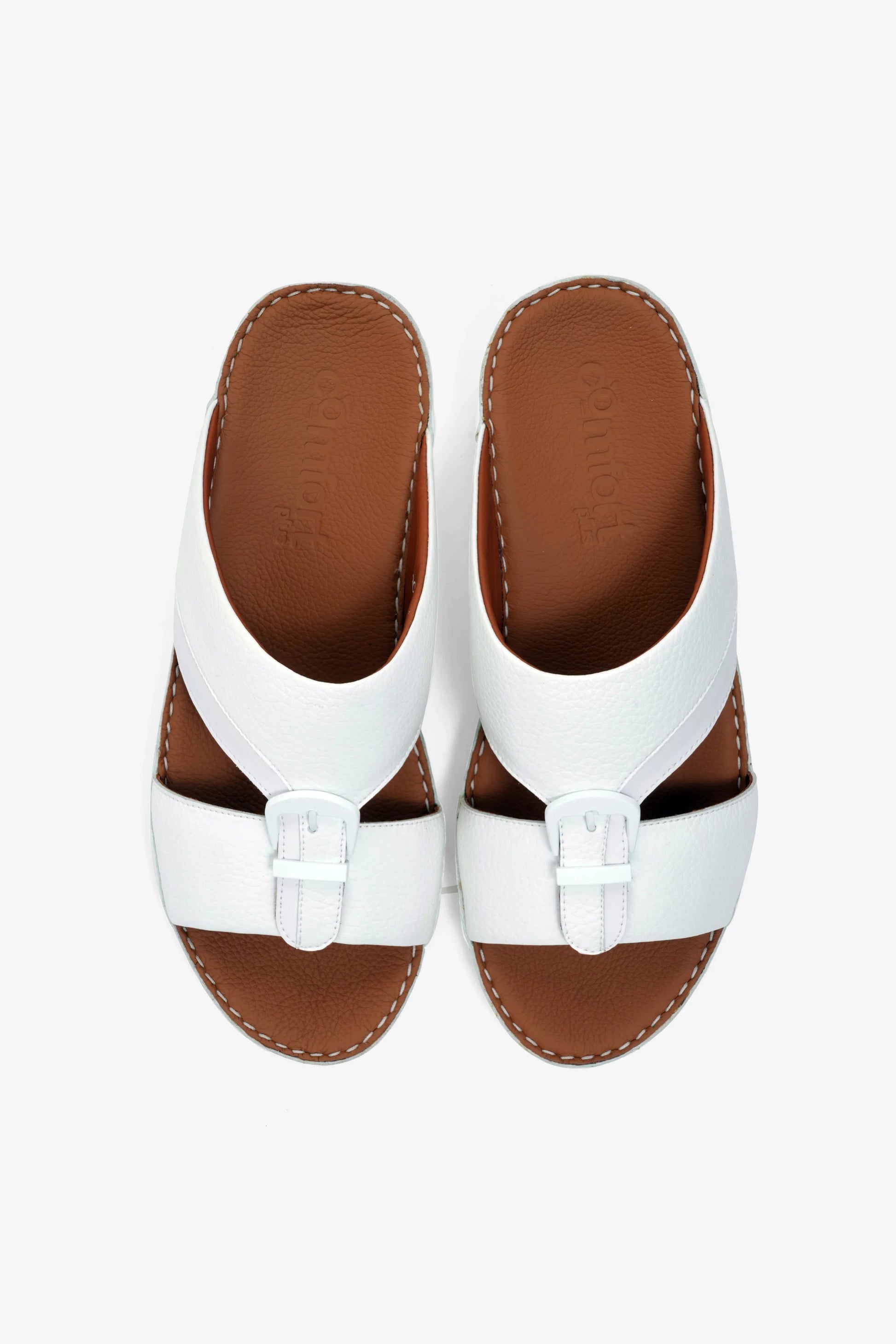 Comfort Plus Men's Arabic Sandals White 901122