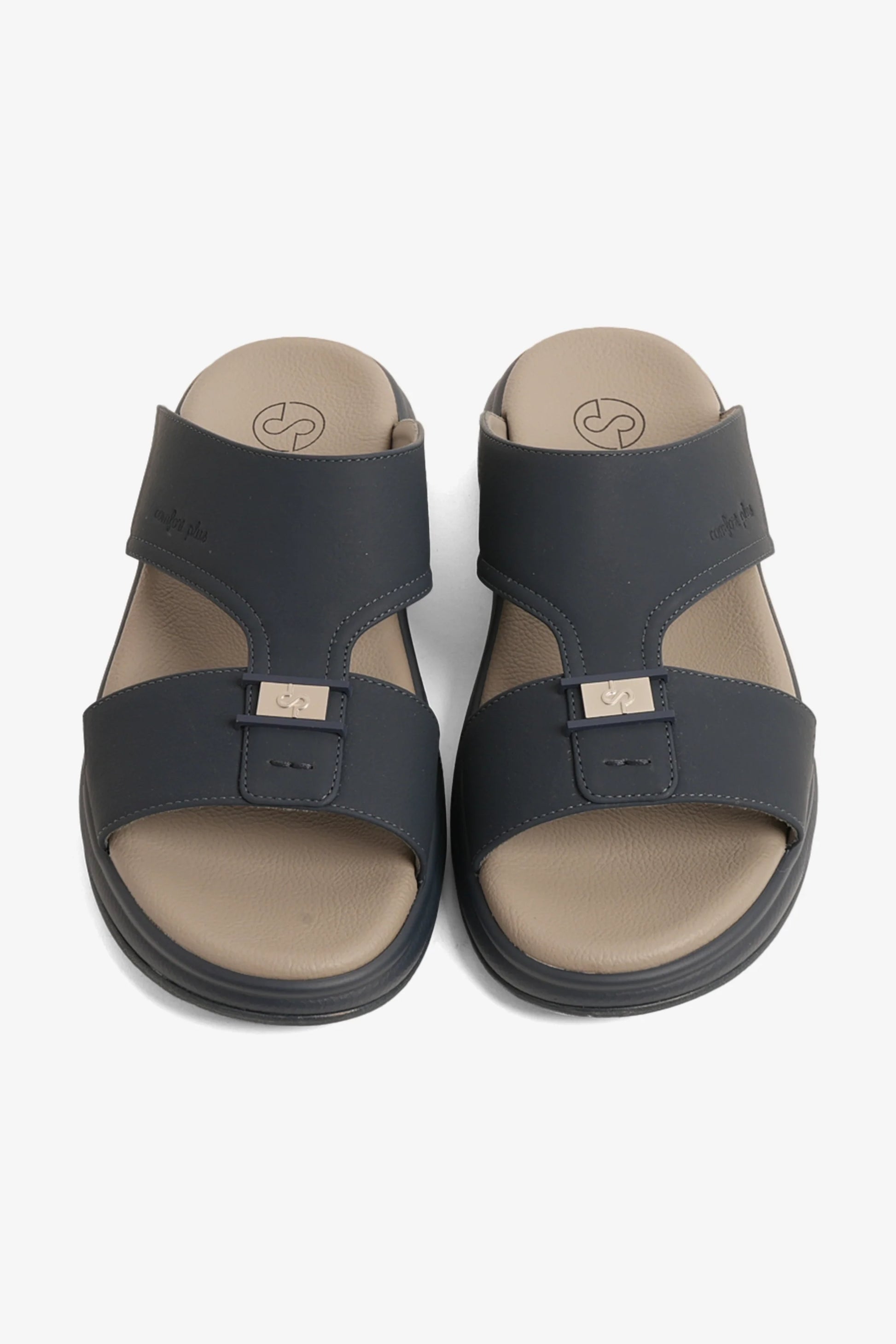 Comfort Plus Men's Super Sleek Sandals Navy MSDGBCPTD103