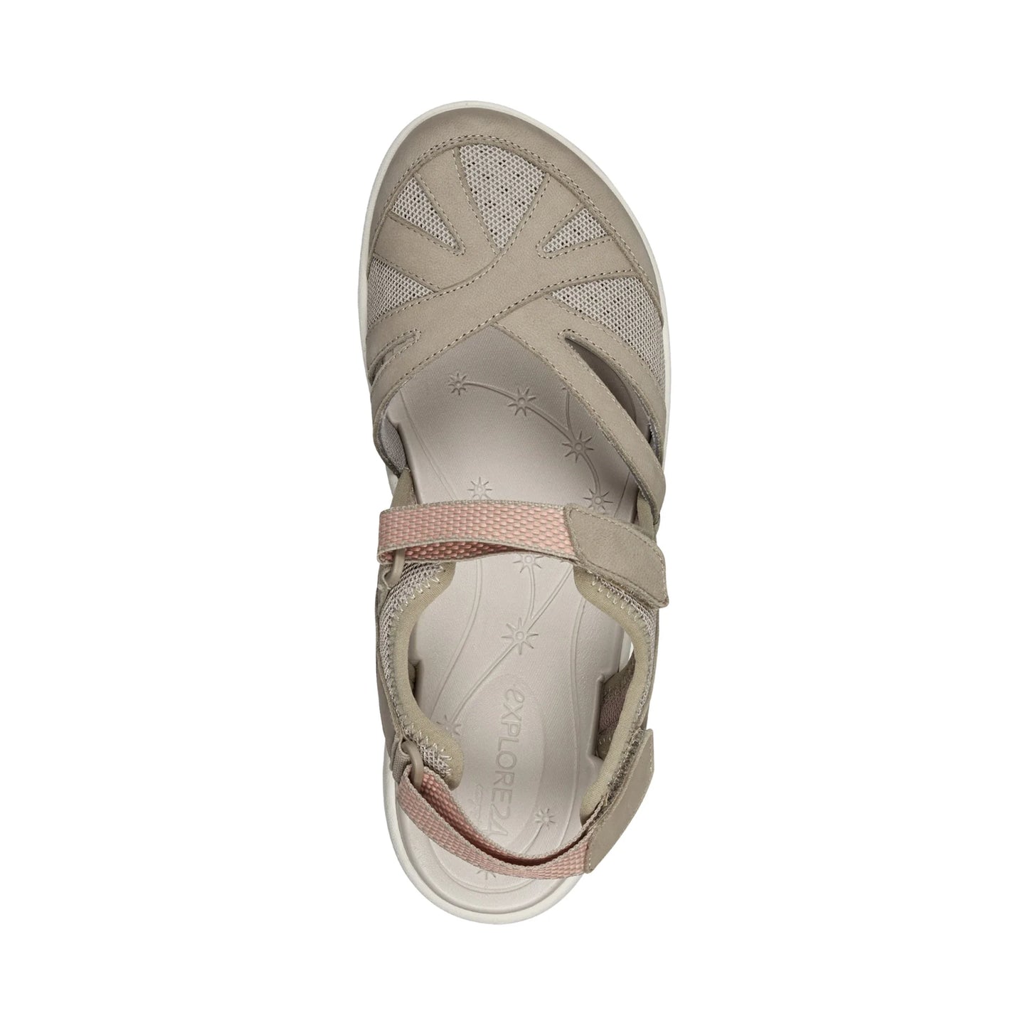 EASY SPIRIT LADIES SANDALS - TAUPE SEESPLASH