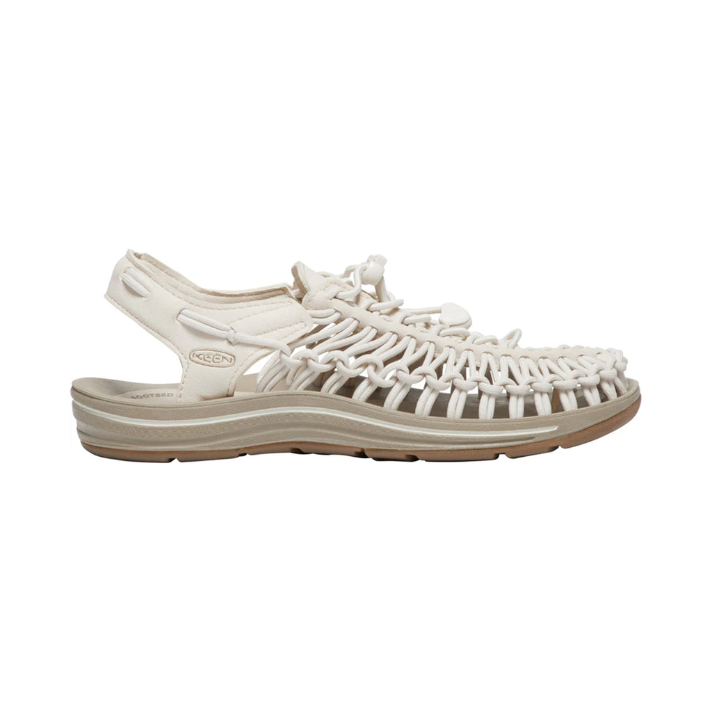 WOMEN UNEEK FLAT SANDALS WHITE CAP/CORNSTALK