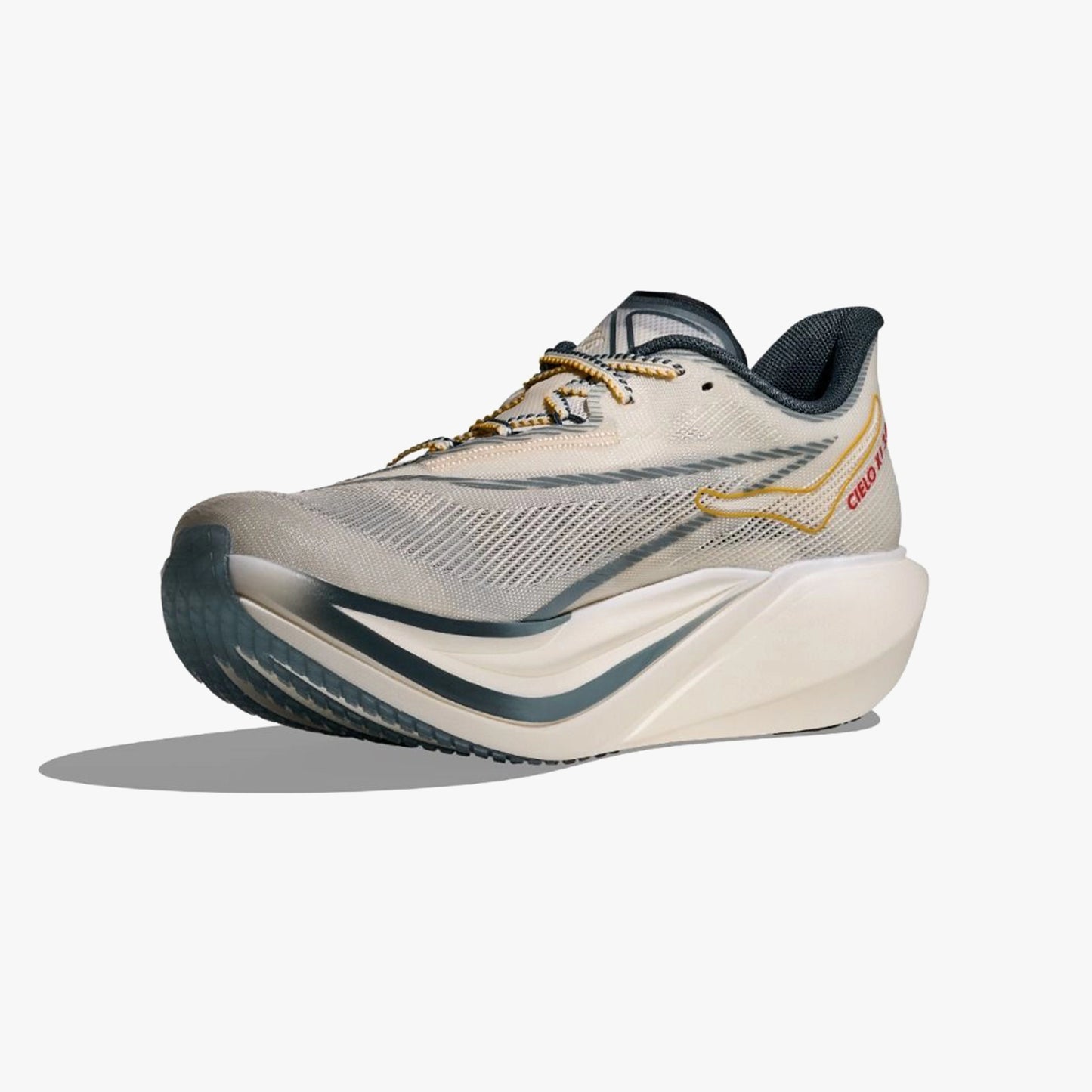 HOKA CIELO X1 3.0 UNISEX SHOESALABASTER / YELLOW GOLD