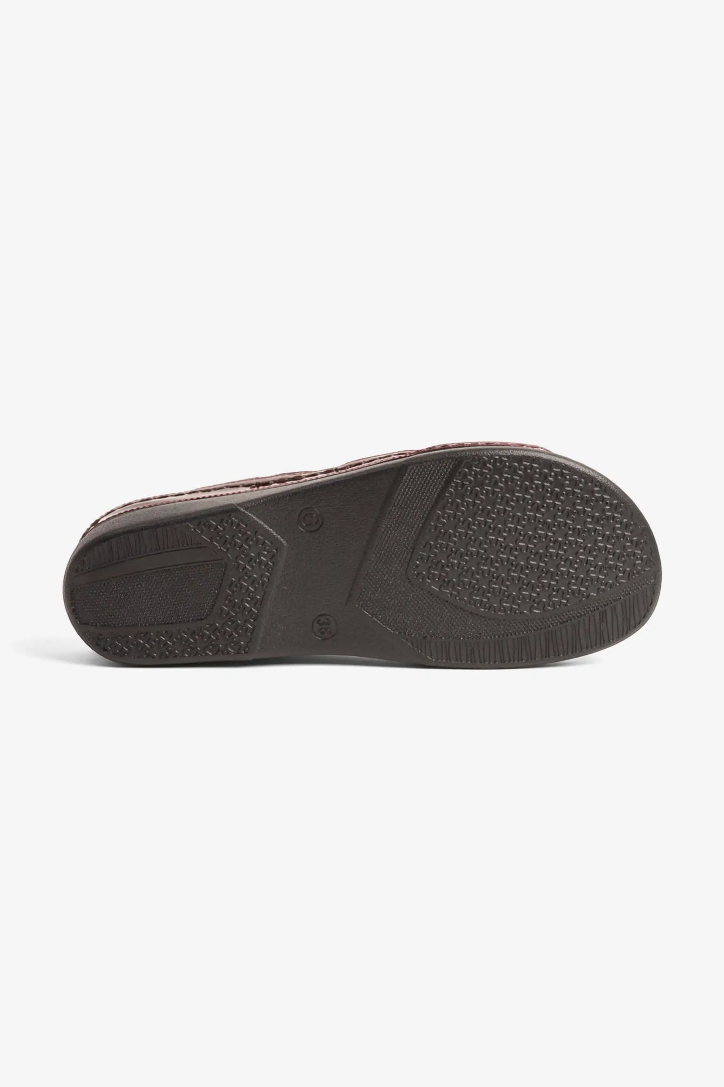 Comfort Plus Women's Ultra Soft Leather Slides Cherry LSDCP416