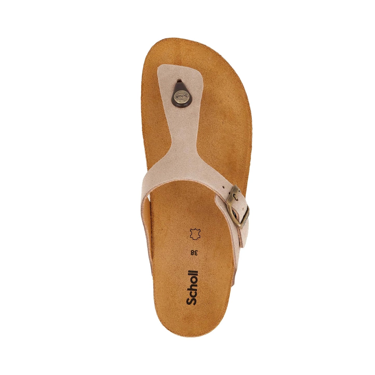 Scholl Flip-Flops Nicole Sandals Taupe