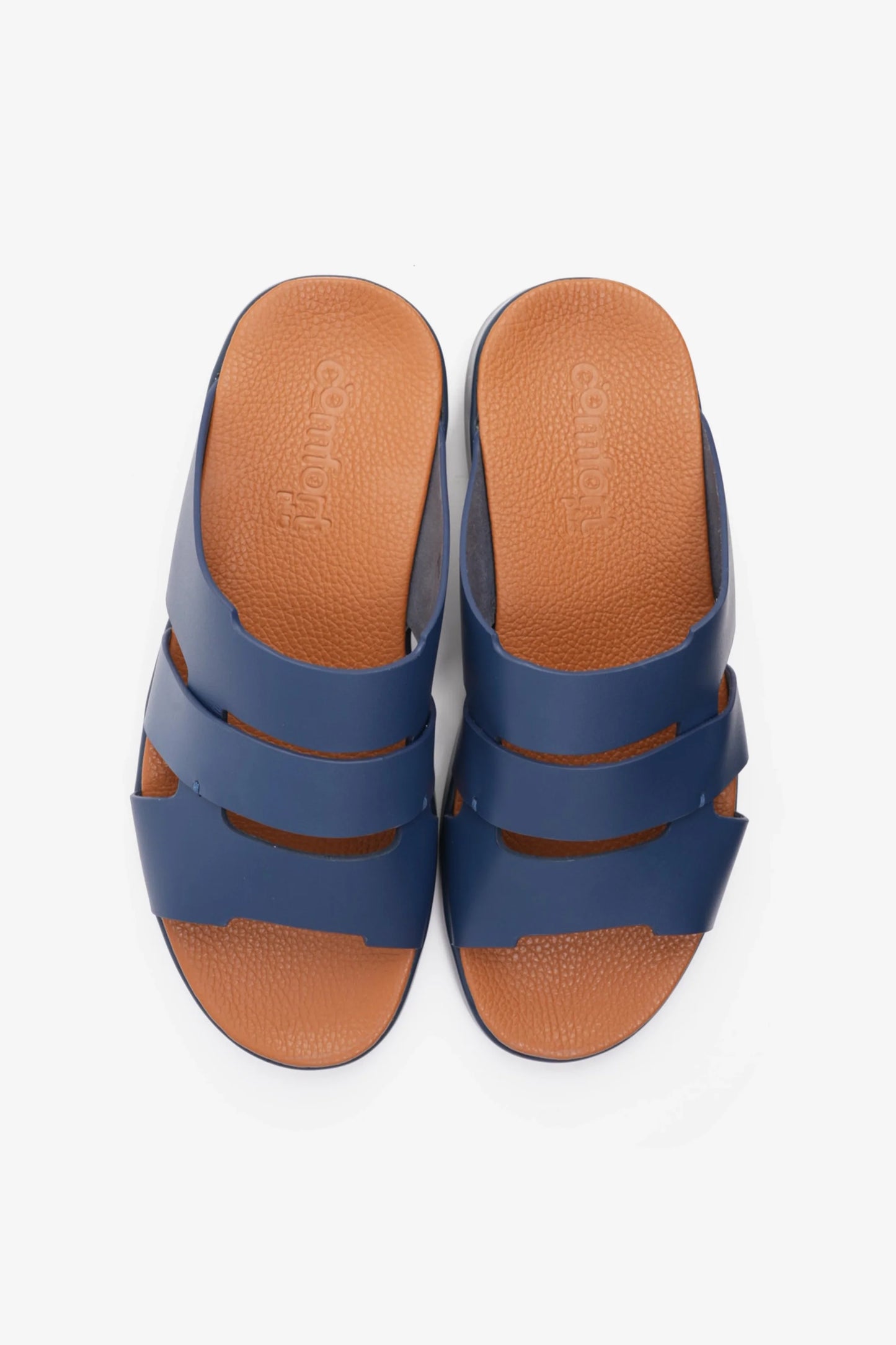 Comfort Plus Men's 2.2mm Arabic Sandals Navy MSDCPKYB66