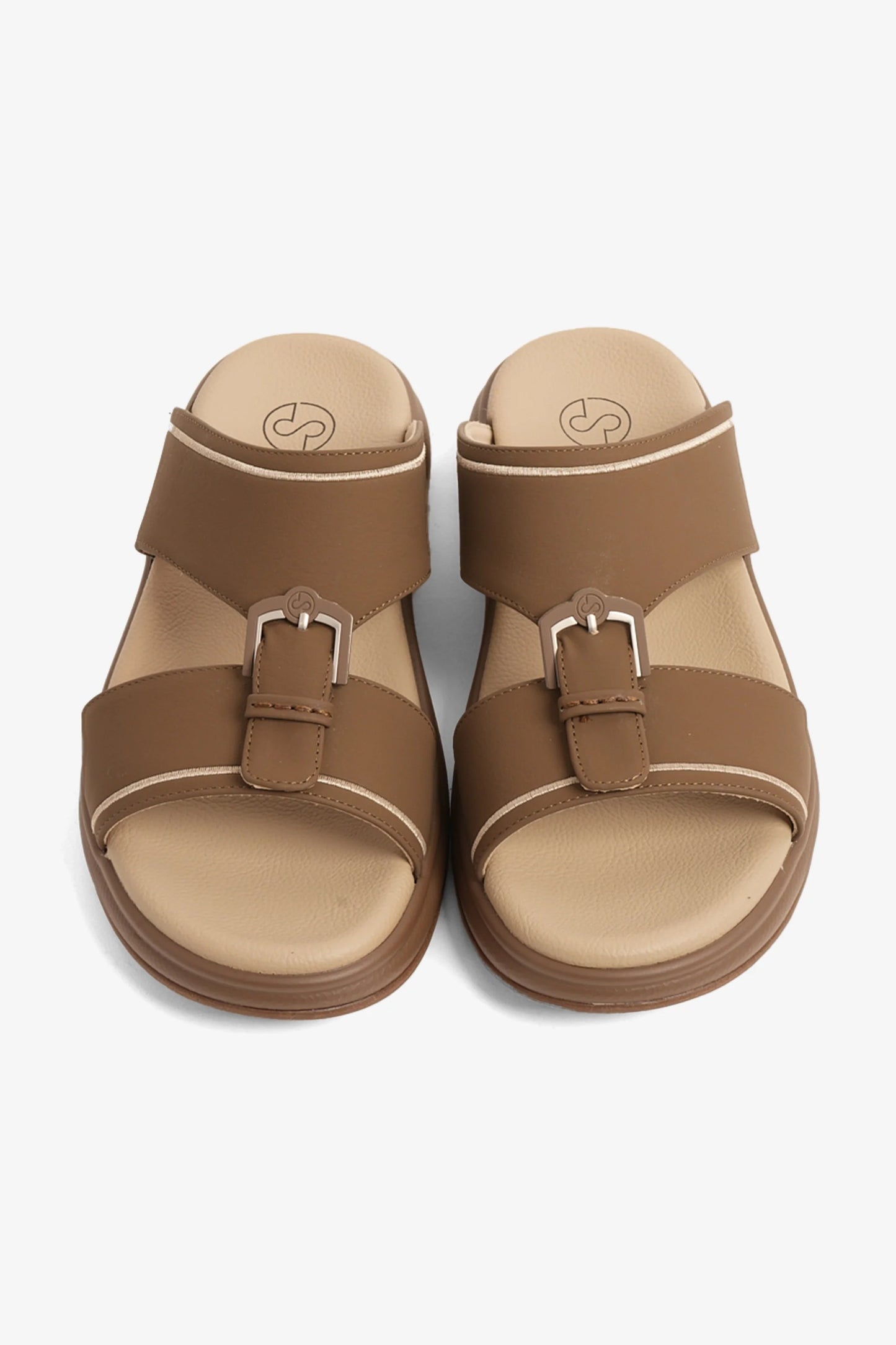 Comfort Plus Men's Adapt Arabic Sandals Brown MSDGBCPTD101