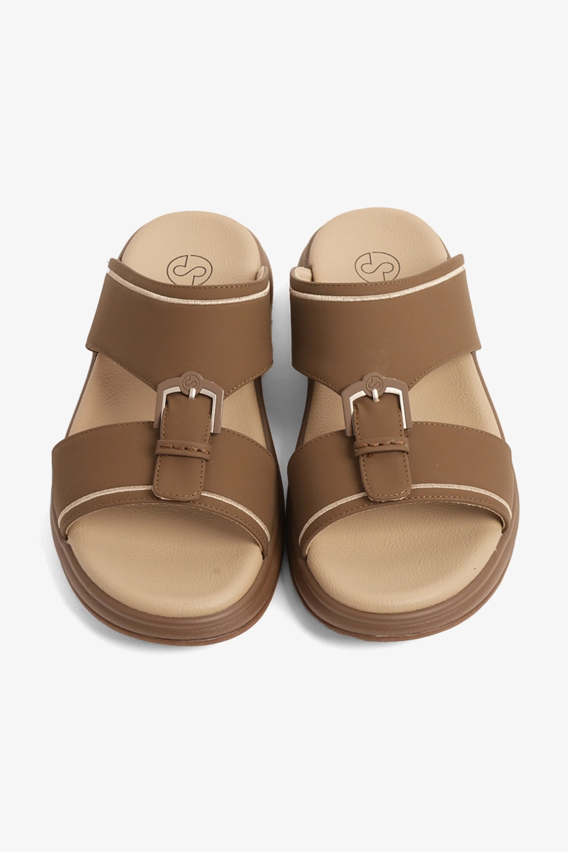 Comfort Plus Men's Adapt Arabic Sandals Brown MSDGBCPTD101