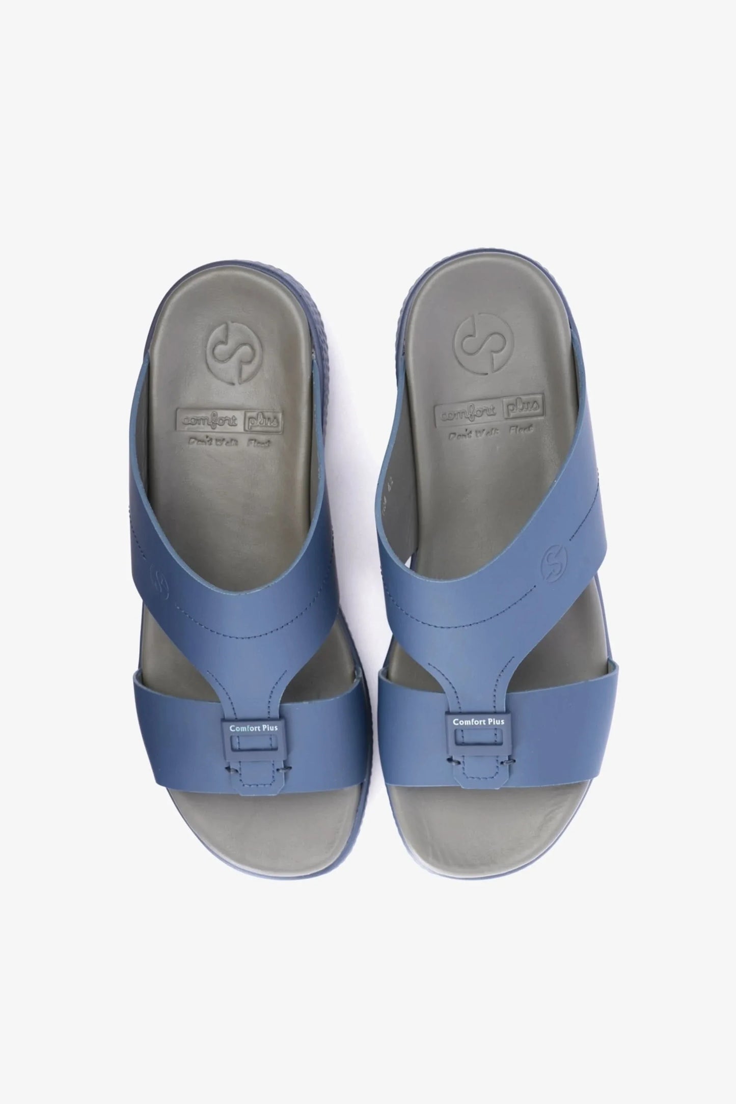 Comfort Plus Men's Timeless Design Strap Sandals Navy D104