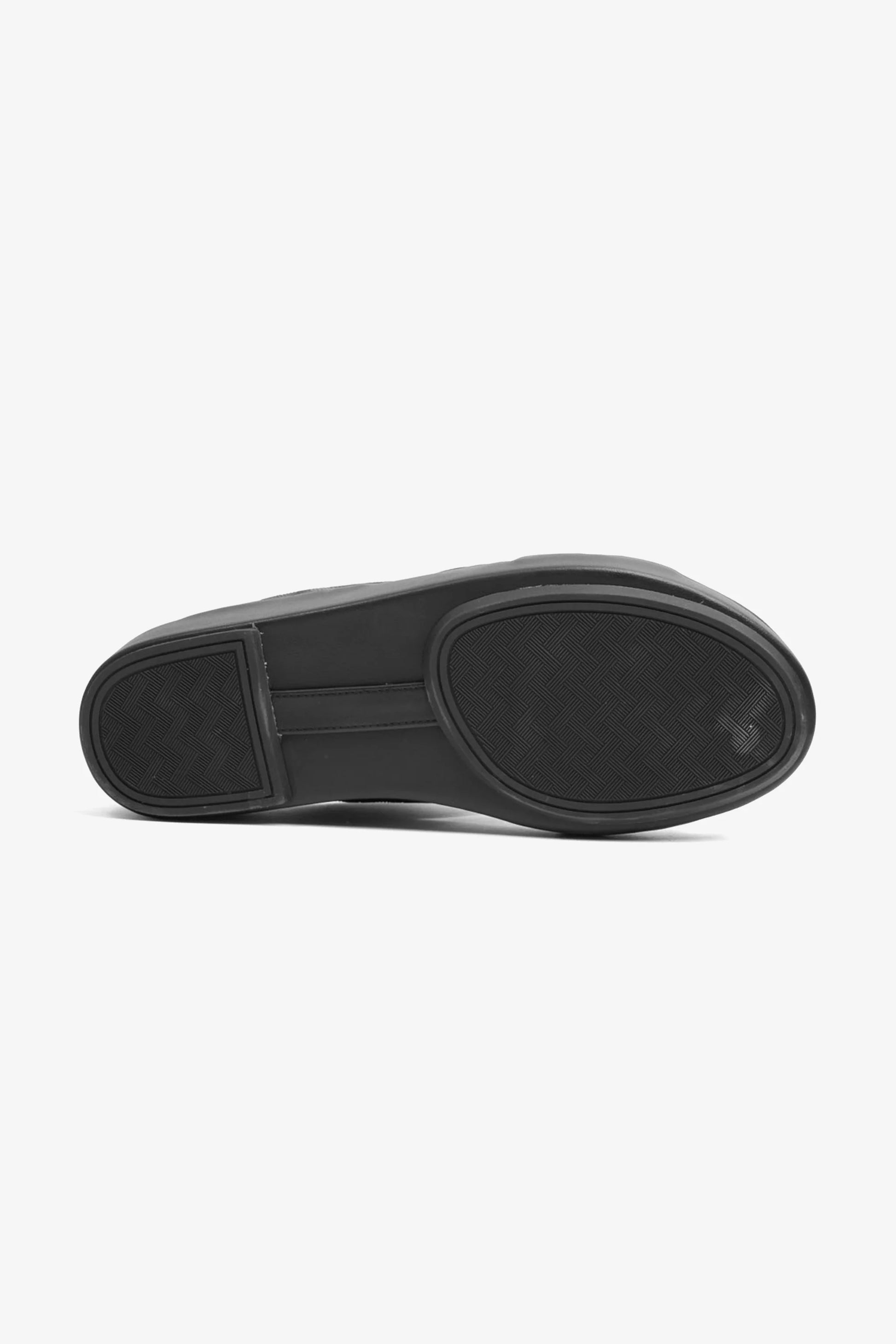 Cavalier Uomo Men's Modern Leather Arabic Sandals Black MSDCV1106