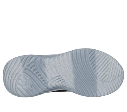 SKECHERS BOUNDER SLIP-ON ATHLETIC SHOES - BLACK/CHARCOAL