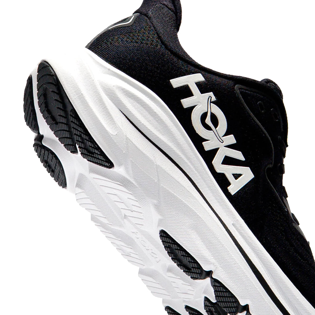 HOKA WOMENS CLIFTON 10 ROAD RUNNINGBLACK / WHITE-thumbmail-4