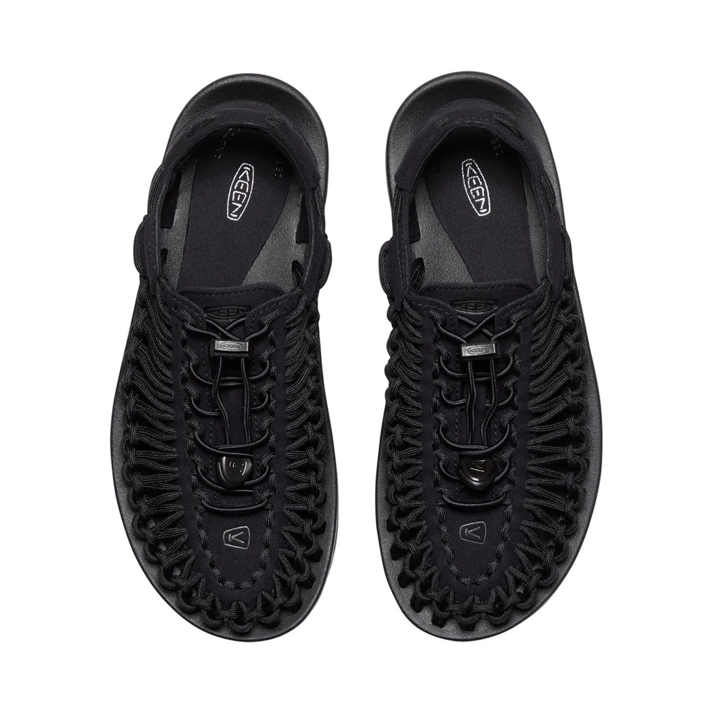 WOMEN UNEEK FLAT SANDALS BLACK/BLACK