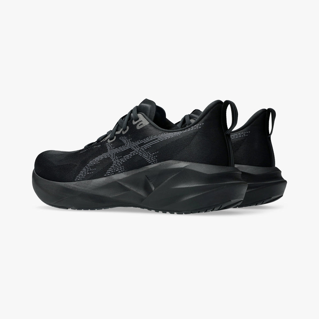 ASICS MEN SHOES NOVABLAST 5 BLACK/CARRIER GREY
