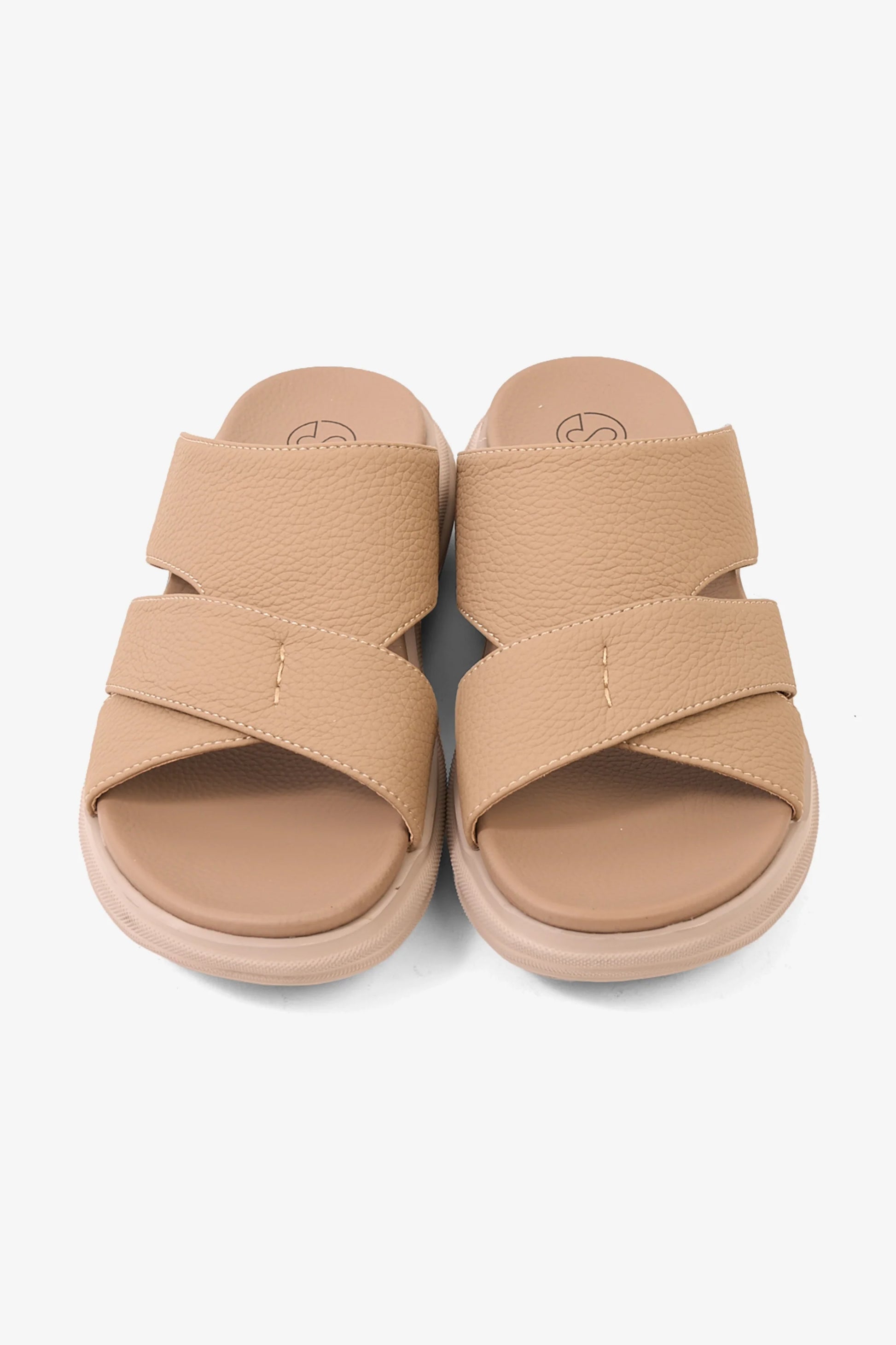 Comfort Plus Men's Cloud Step Arabic Sandals Khaki MSDGBCPDN103