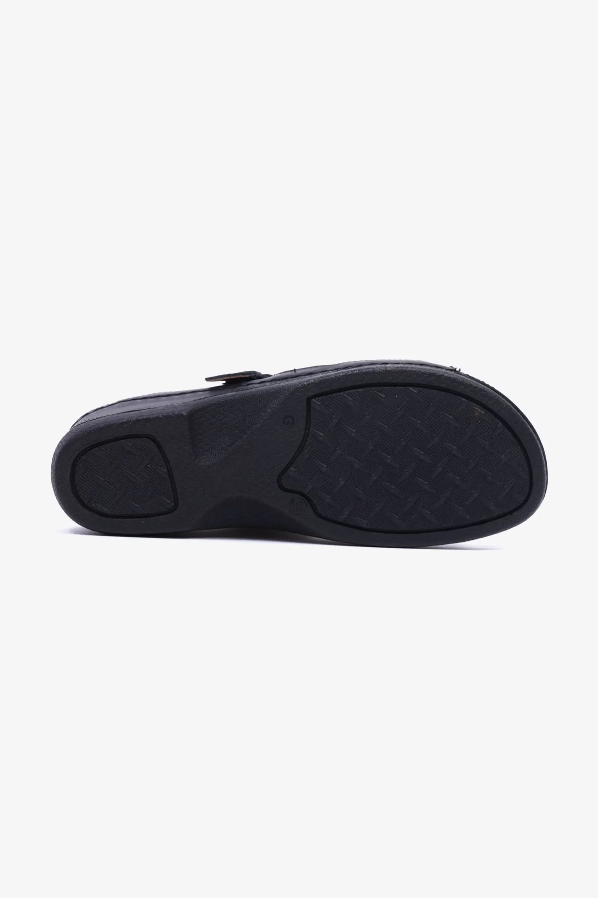Comfort Plus Women's Mid Heel Sandals Black LSDCP584