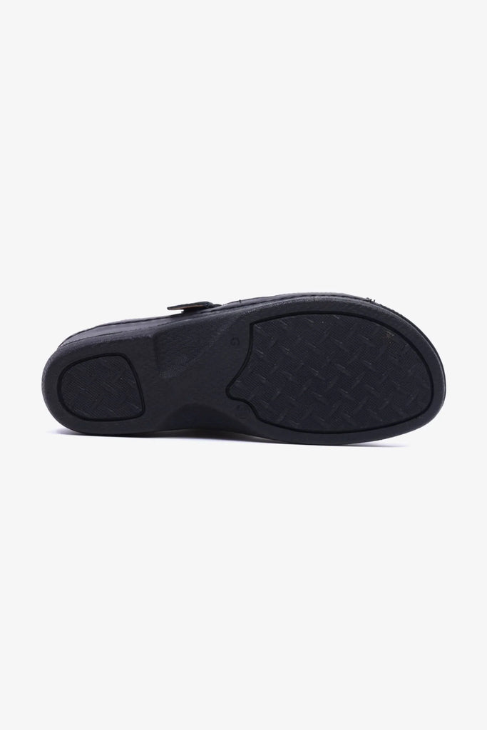 Comfort Plus Women's Mid Heel Sandals Black LSDCP584