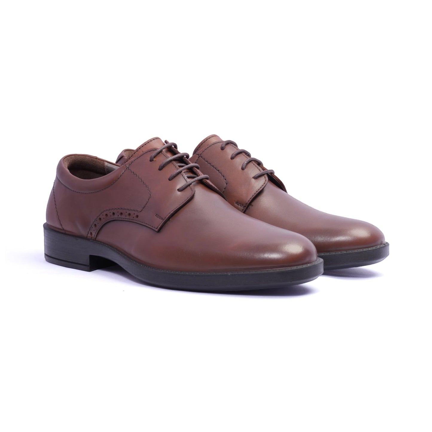 Comfort Plus Men's Derby Dress Shoes Tan