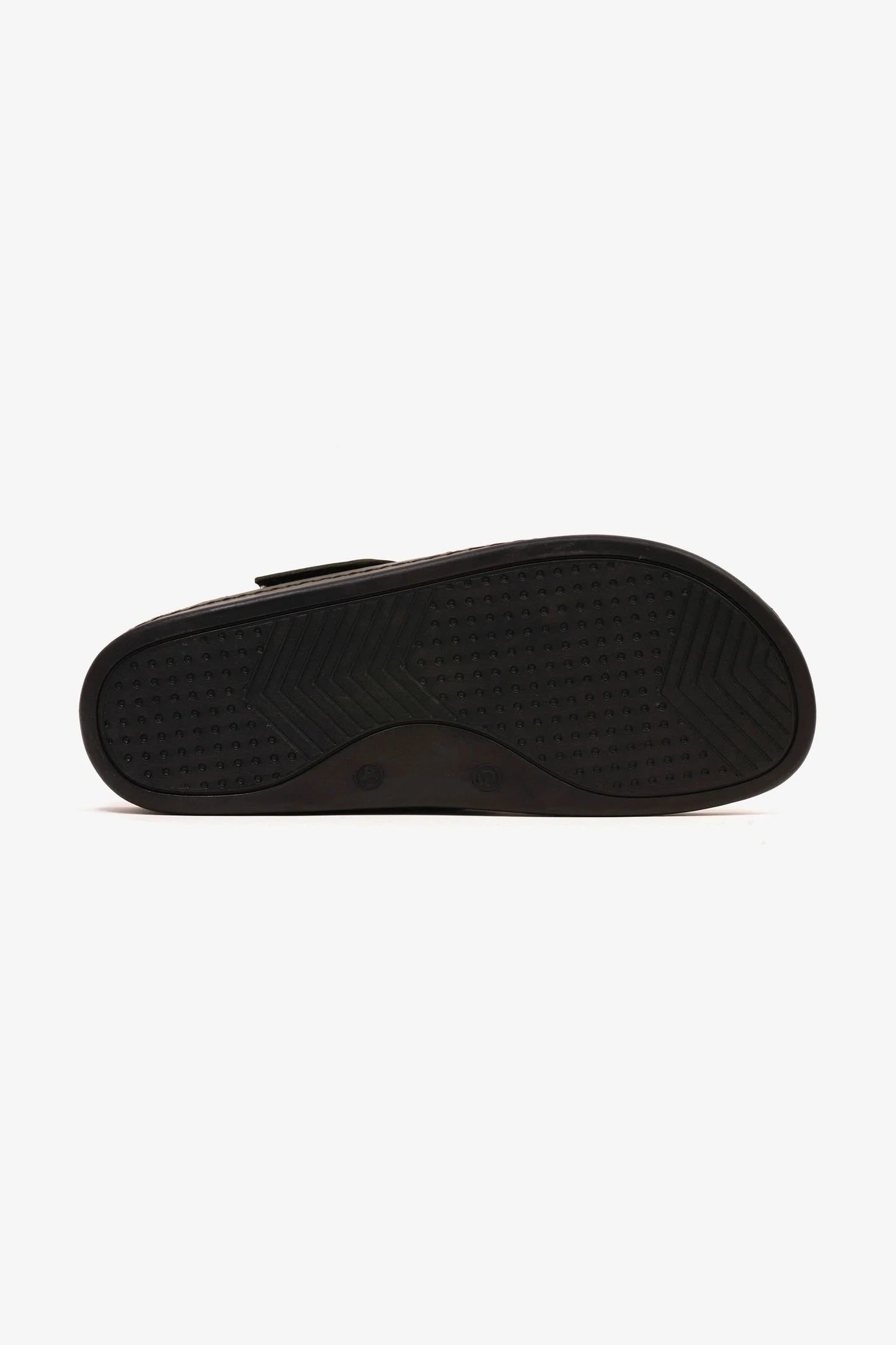 Comfort Plus Men's Al Waha Textured Arabic Sandals Olive MSDCP4005