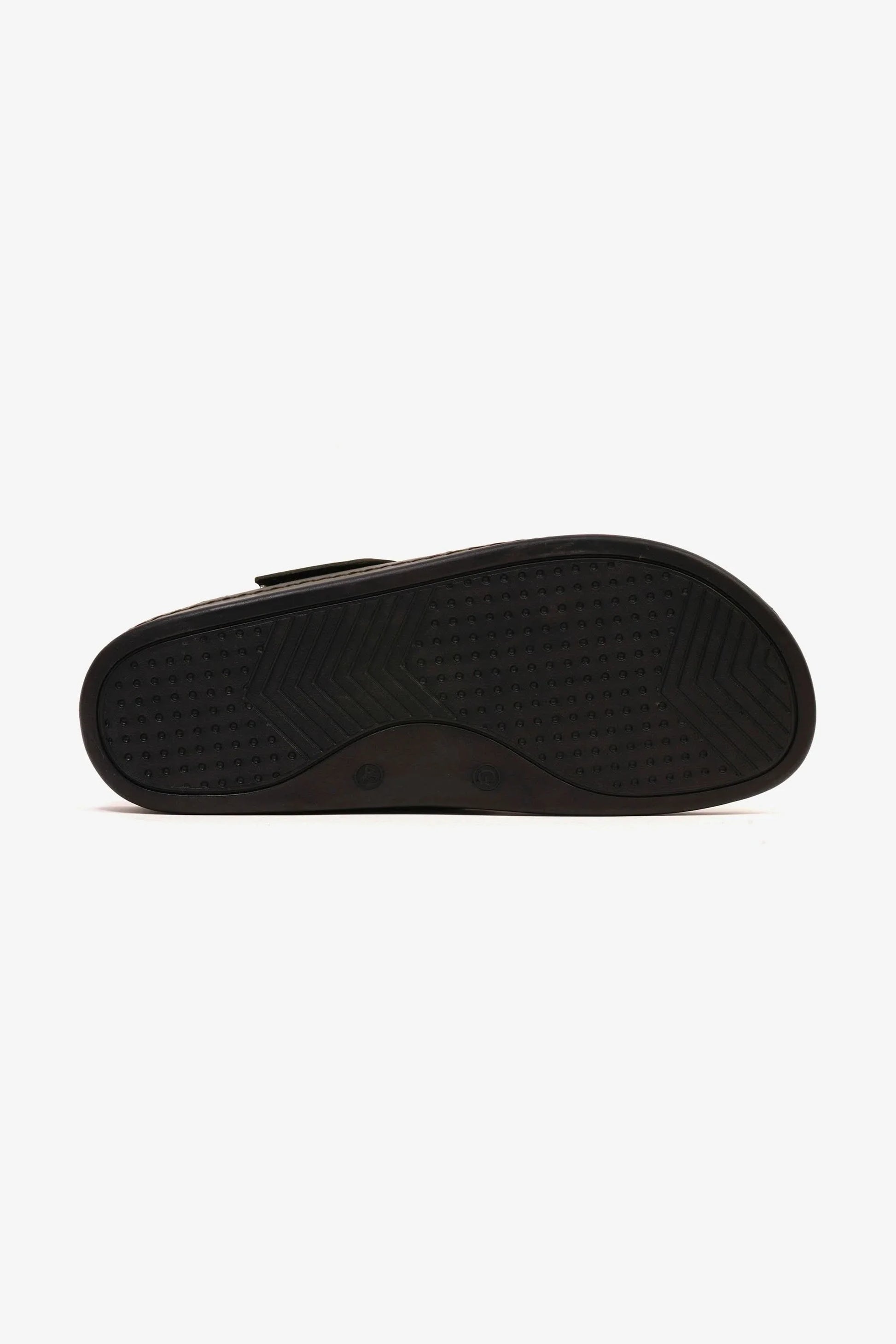 Comfort Plus Men's Al Waha Textured Arabic Sandals Olive MSDCP4005