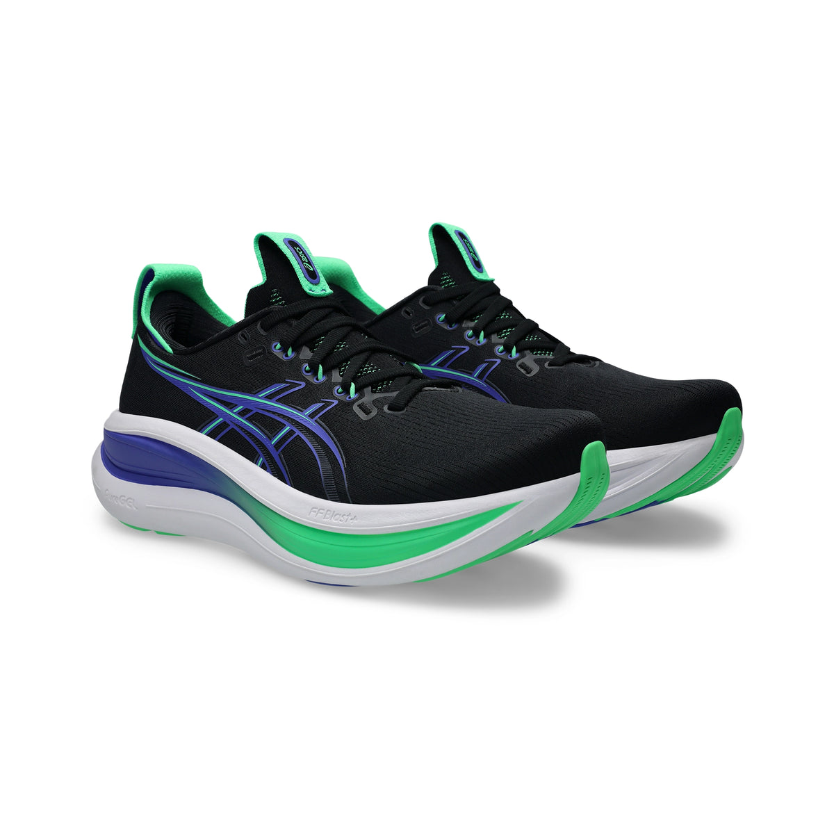 ASICS MEN SHOES GEL NIMBUS 28 BLACK/COBALT BURST-thumbmail-3