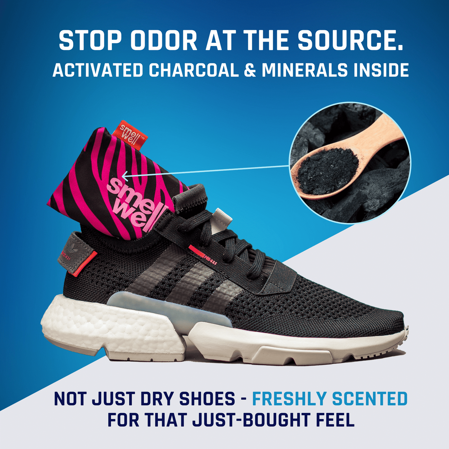 SMELLWELL BZ SHOE FRESHNER