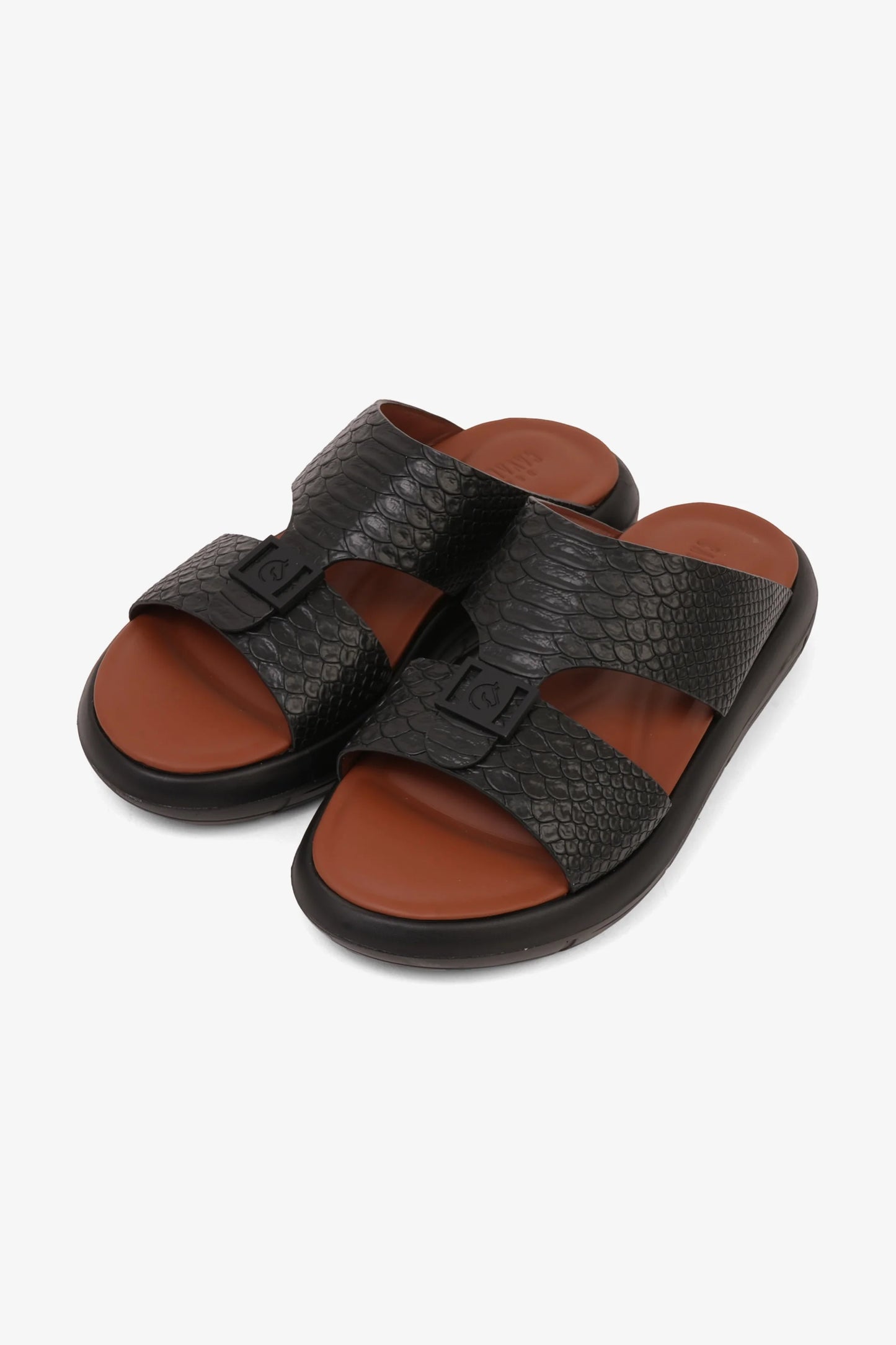 Cavalier Uomo Men's Value Arabic Sandals Black MSDCVROC3003