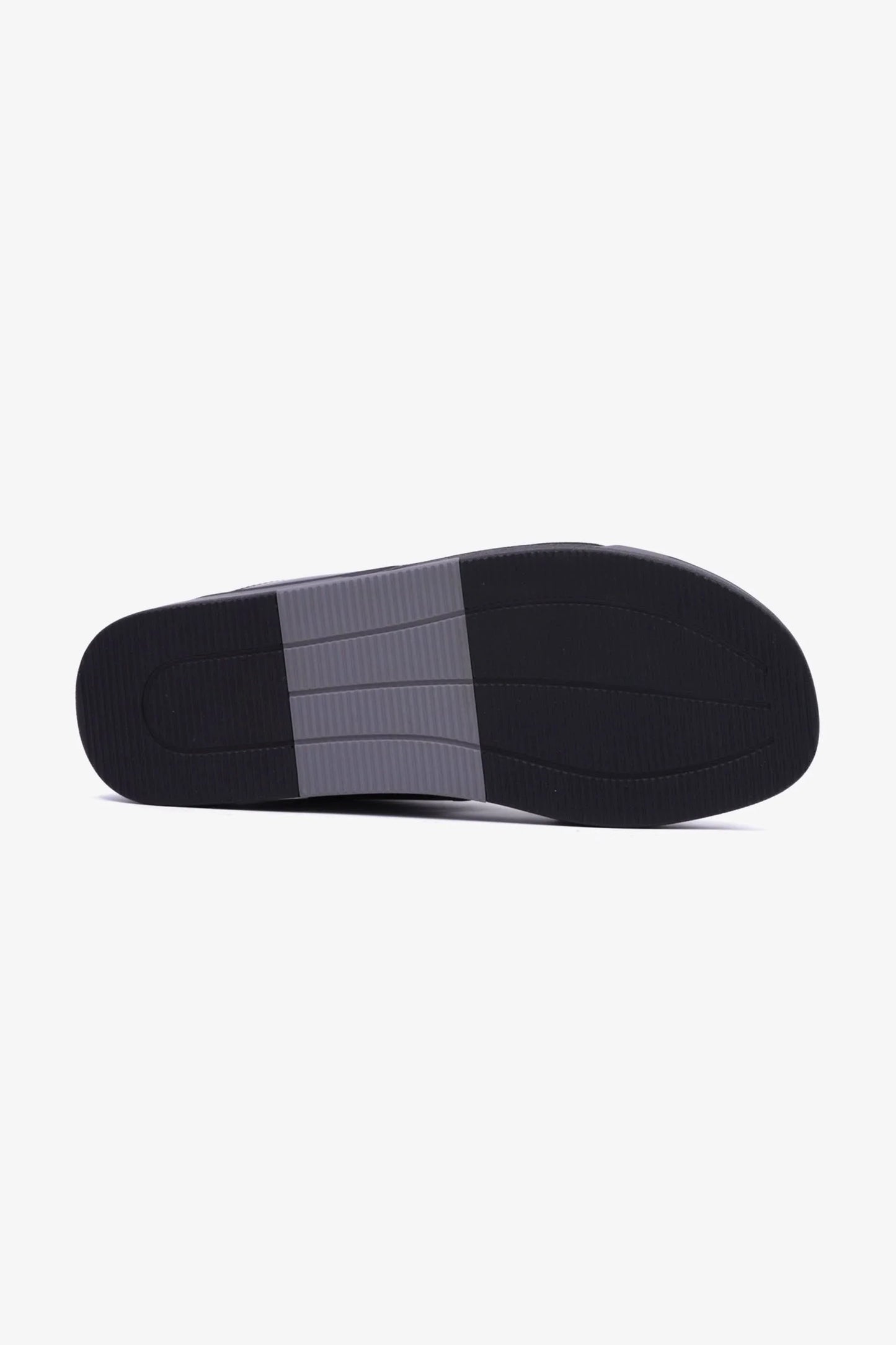 Cavalier Uomo Men's Leather Slide Sandals Black MSDCVHAR312