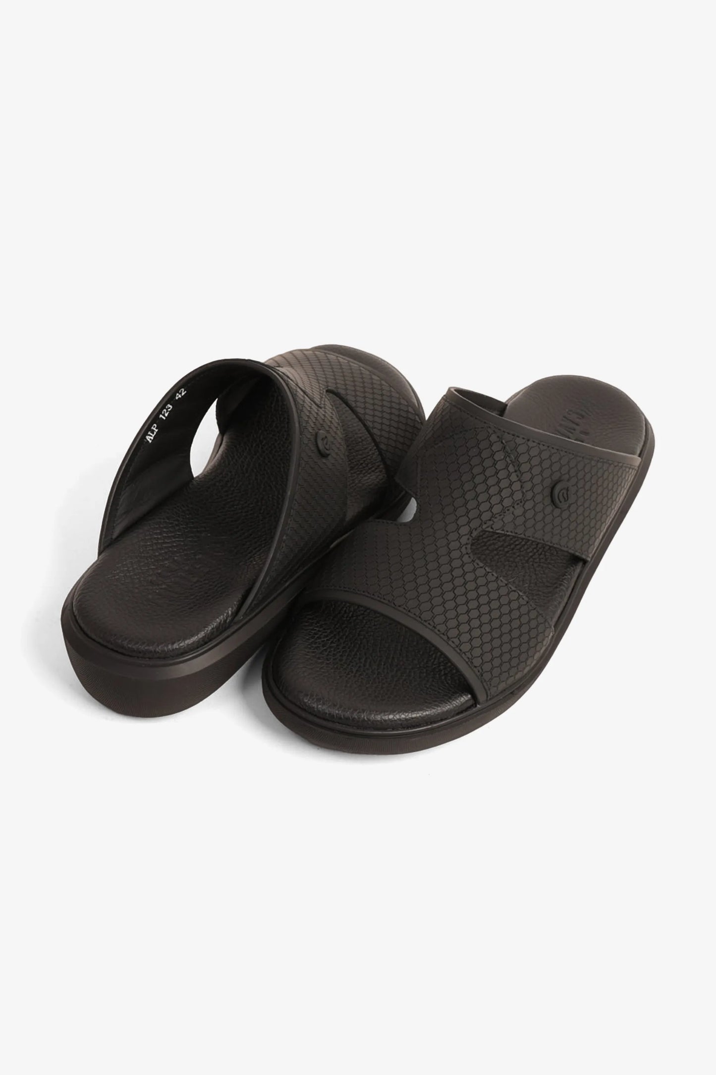 Cavalier Uomo Men's Sandals Black MSDCVALP123
