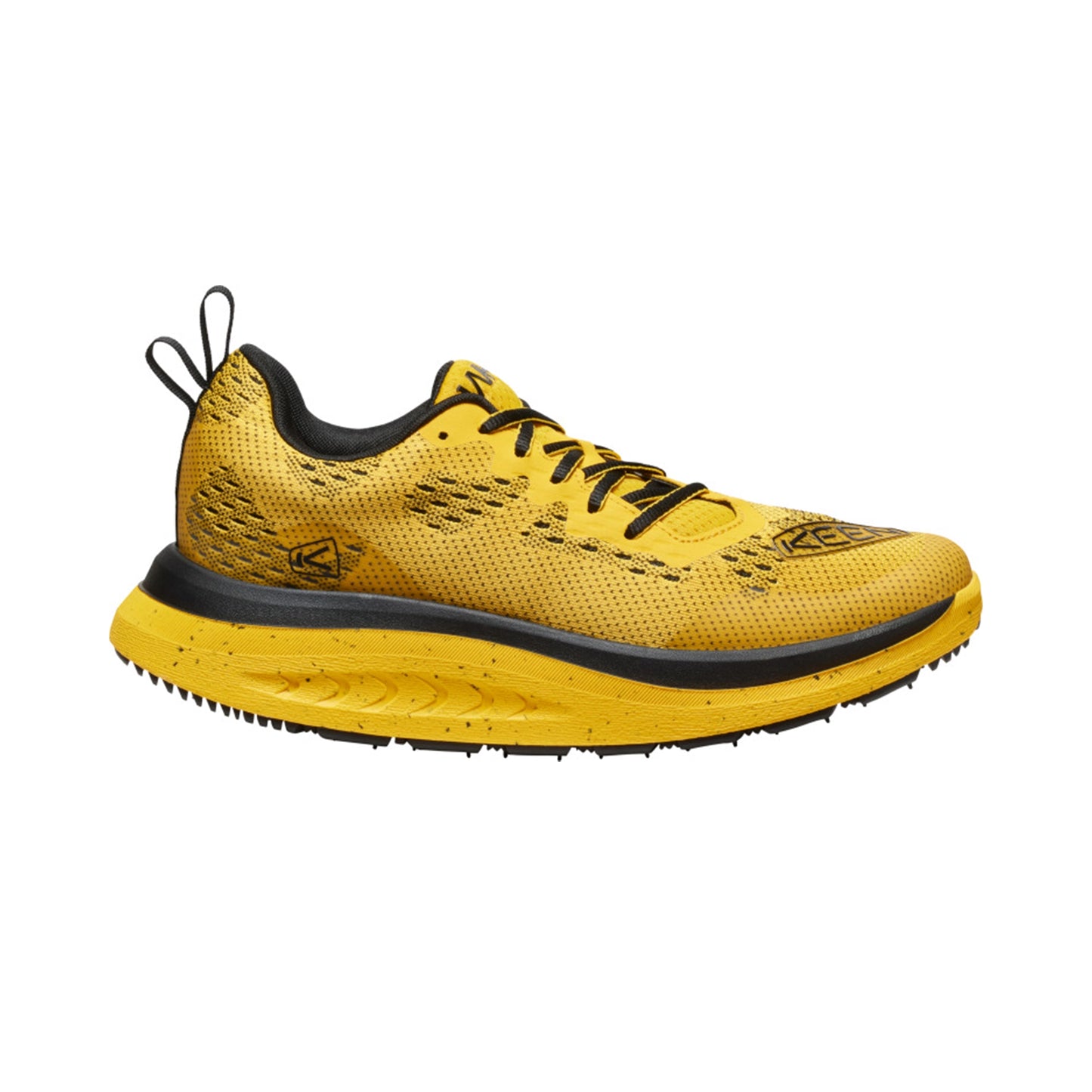 Men's WK400 Walking Shoe Yellow Black