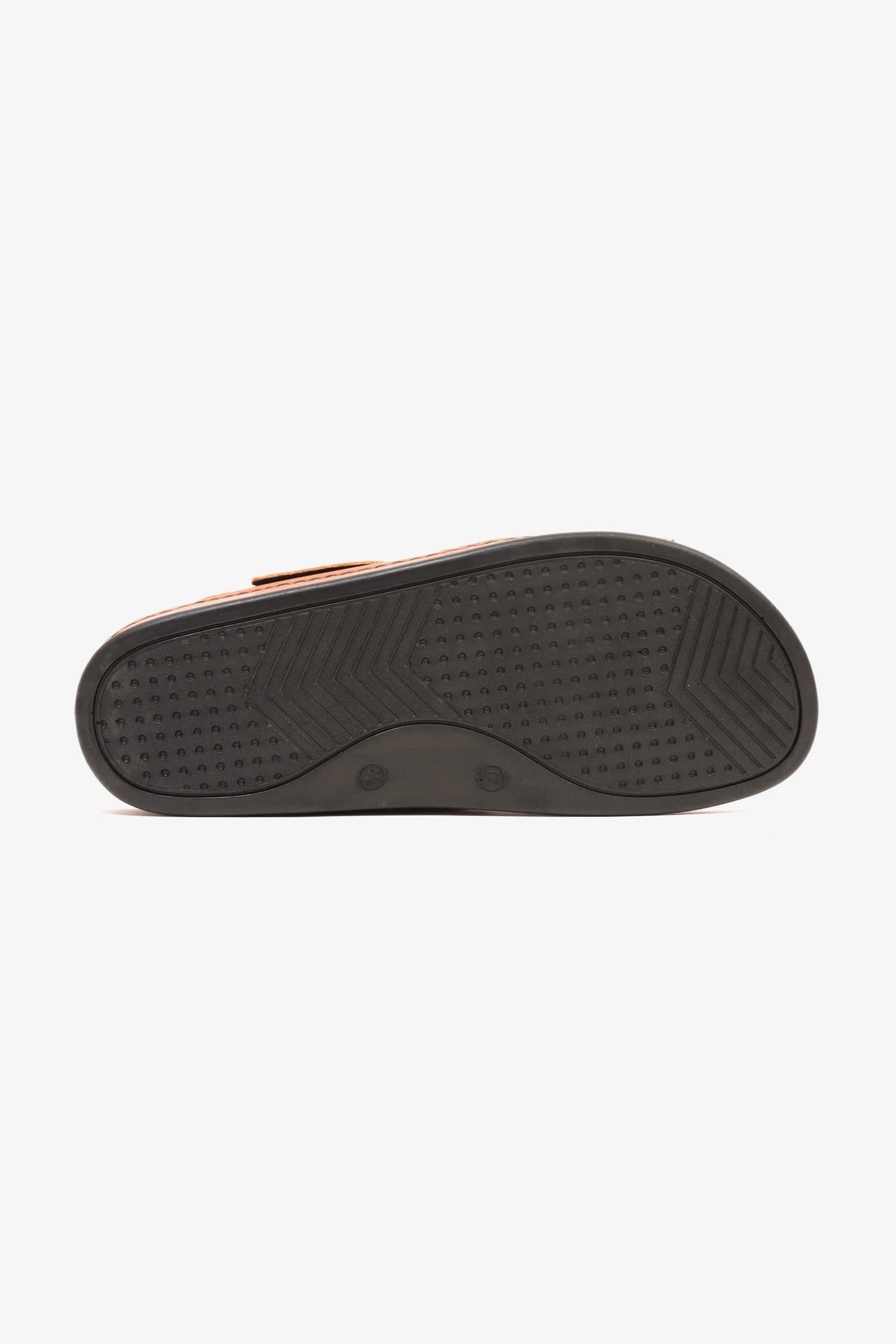 Comfort Plus Men's Al Waha Textured Arabic Sandals Tan MSDCP4005