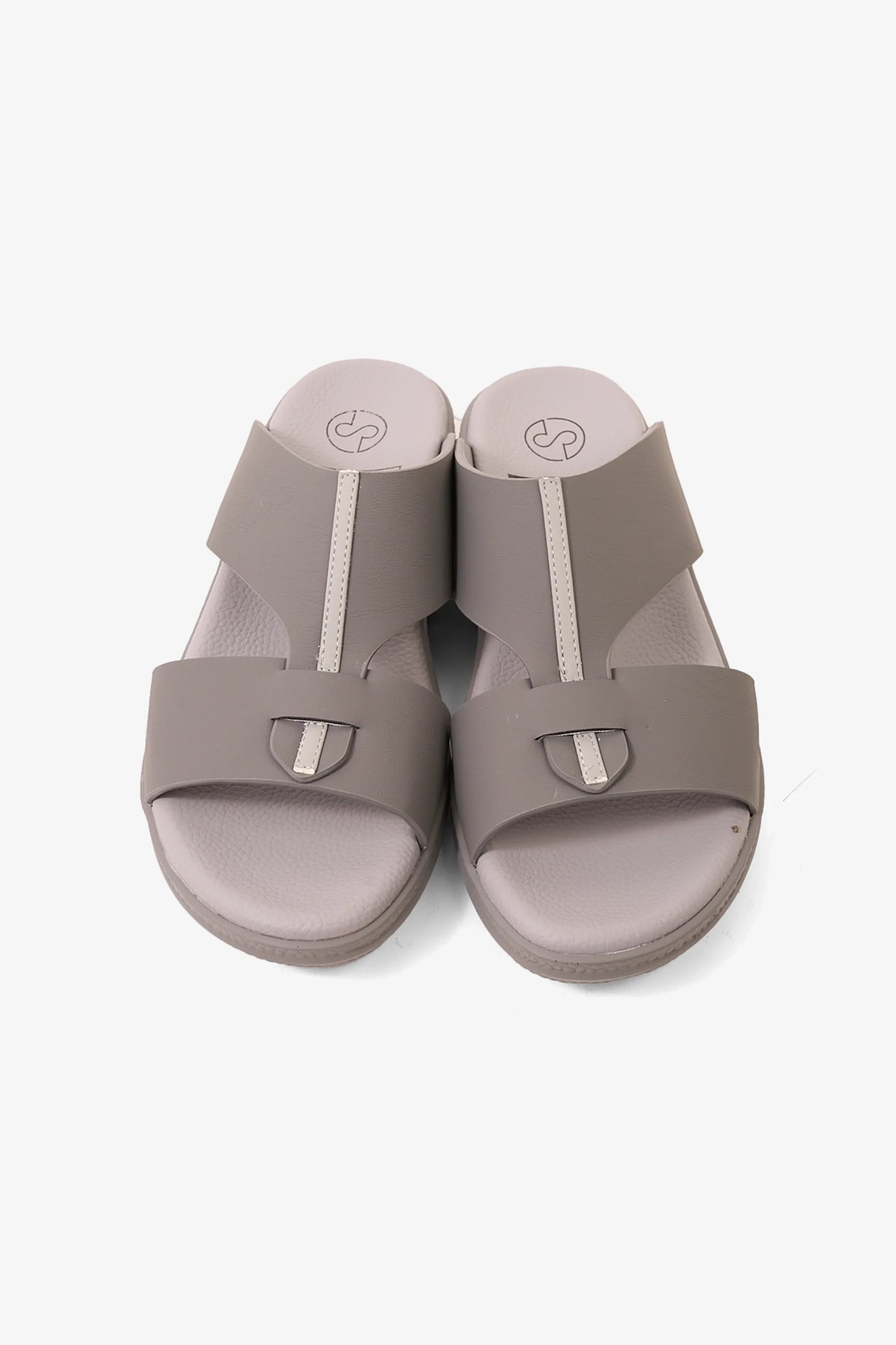 Comfort Plus Men's Glide Luxe Arabic Sandals Grey MSDGBCPRS103