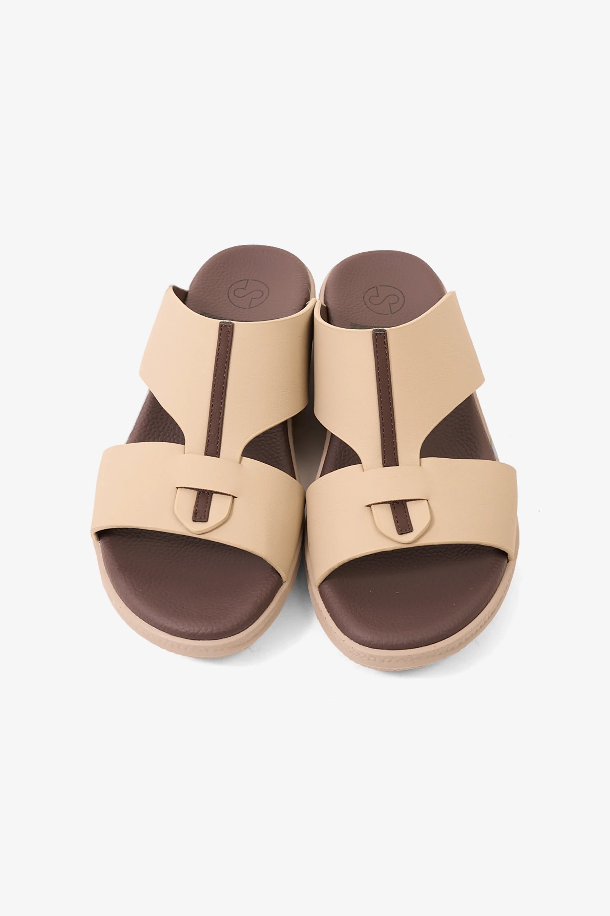 Comfort Plus Men's Glide Luxe Arabic Sandals Beige MSDGBCPRS103