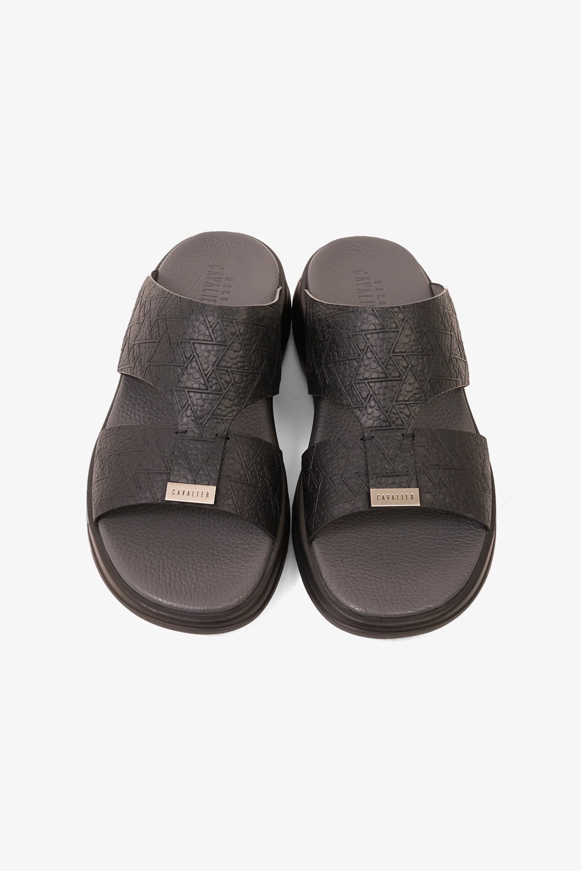 Cavalier Uomo Men's TheraBounce Royale Sandals Black MSDCVTB4005