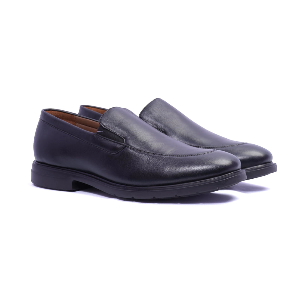 Comfort Plus Classic Penny Loafers Black