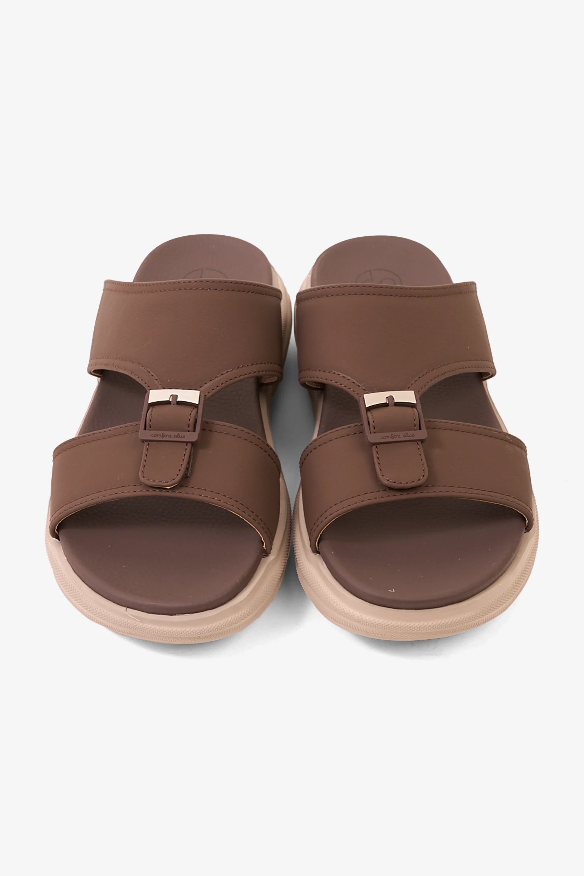 Comfort Plus Men's Infinite Comfort Arabic Sandals Coffee MSDGBCPDN102