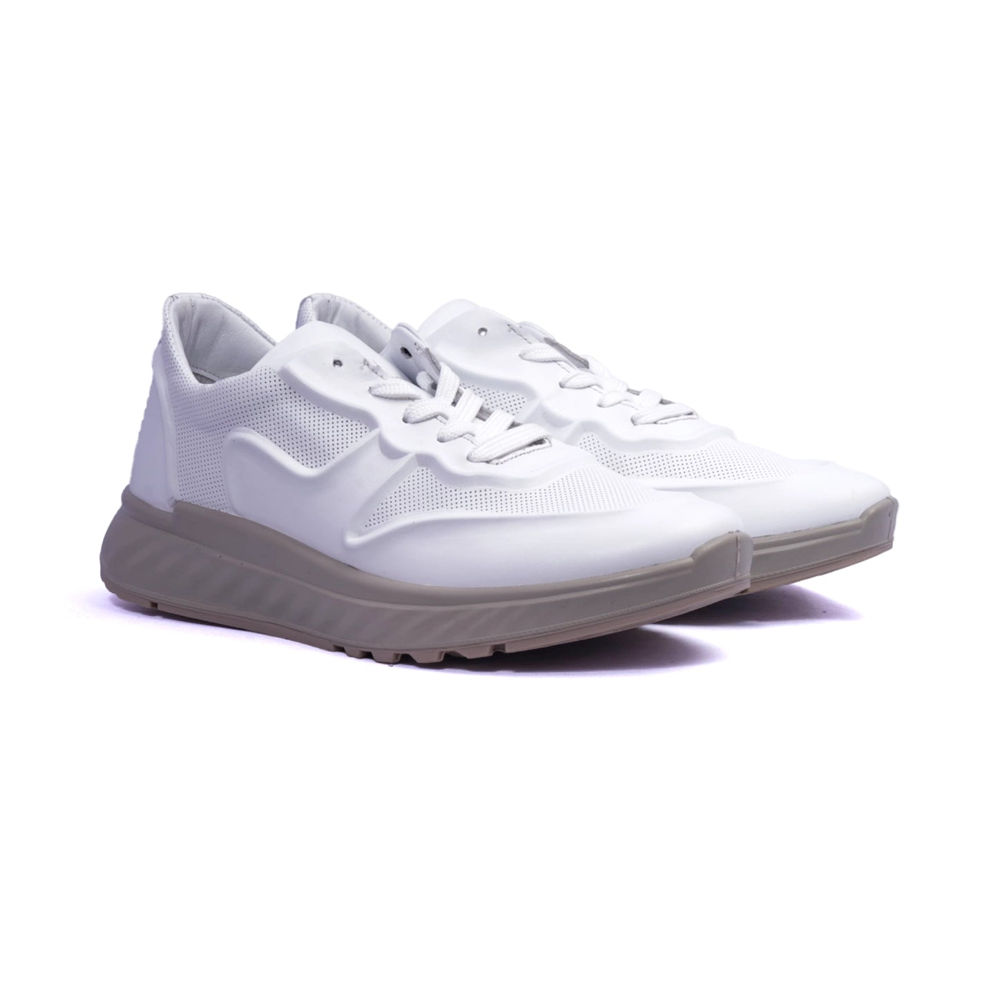 Comfort Plus Men's Stylish Sneakers White