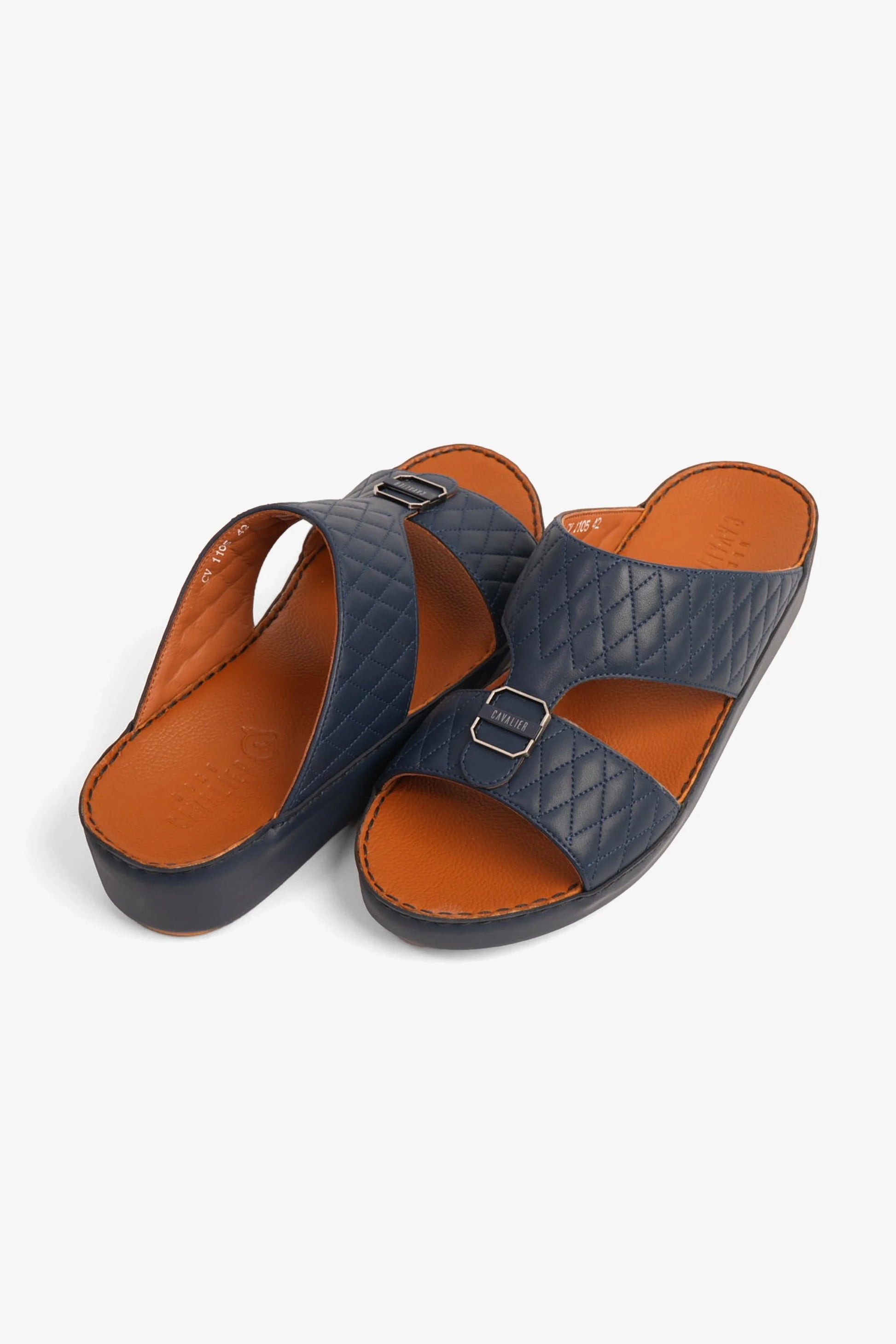 Cavalier Uomo Men's Arabic Sandals Navy MSDCV1105