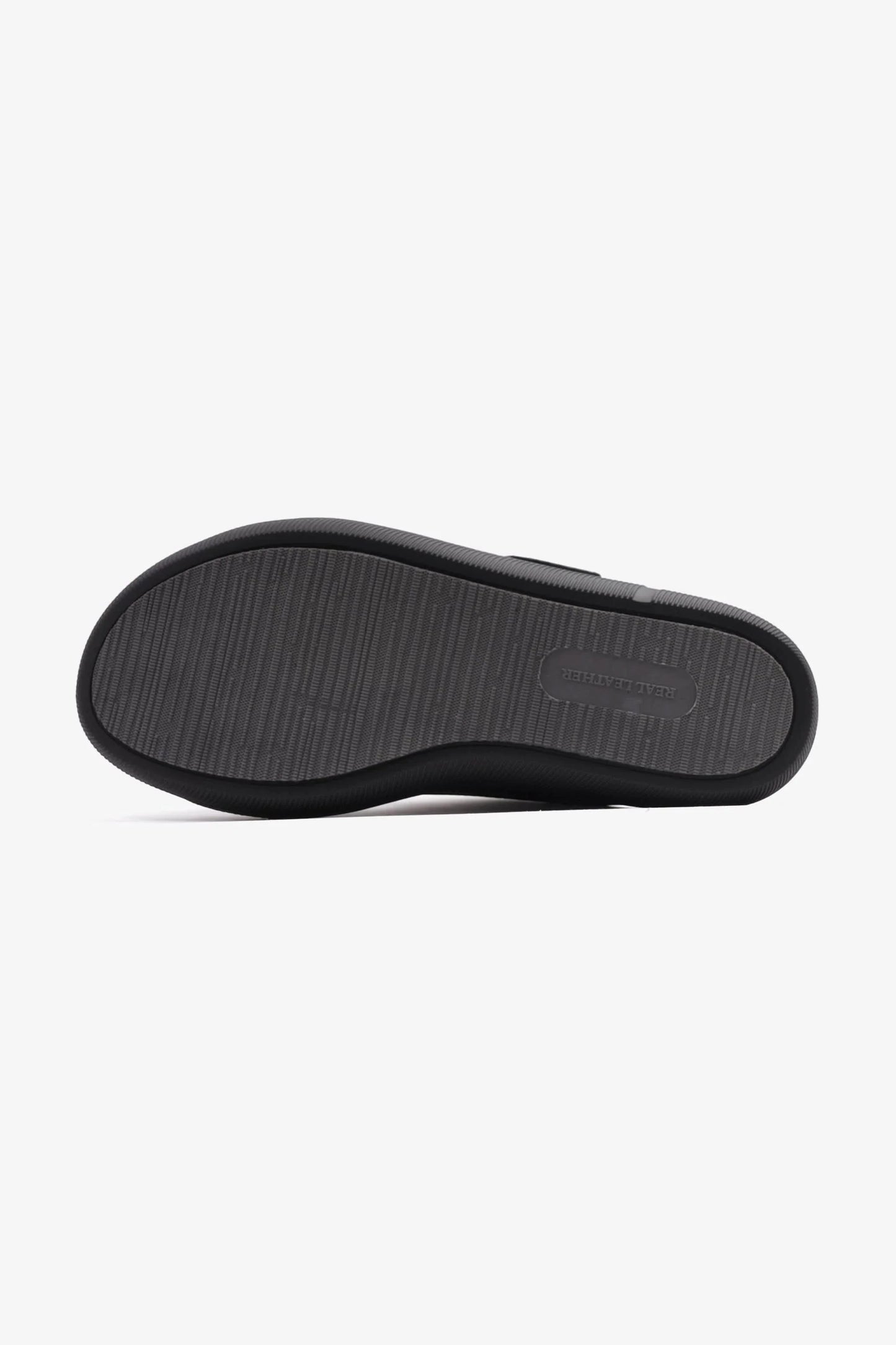 Cavalier Uomo Men's Designer Strap Arabic Sandals Black MSDCVJS506