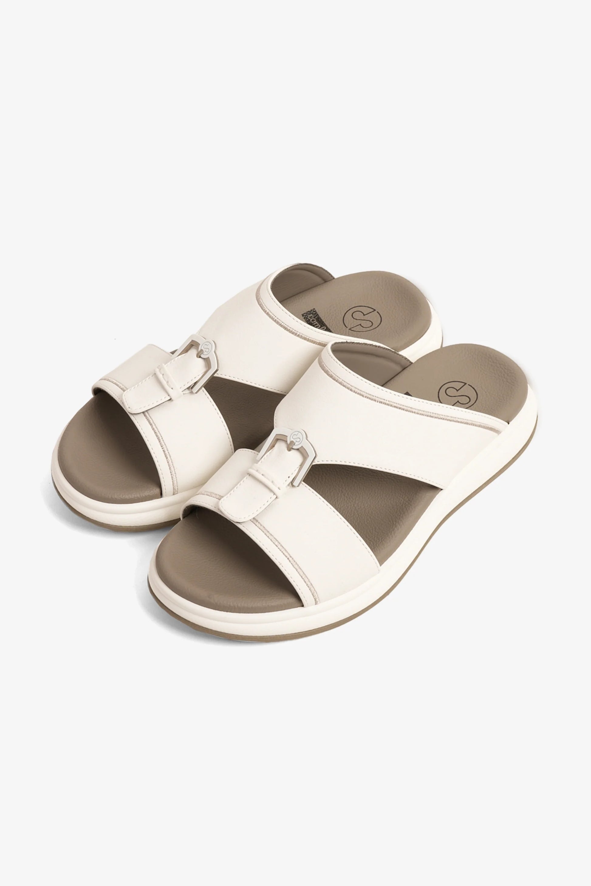 Comfort Plus Men's Adapt Arabic Sandals White MSDGBCPTD101