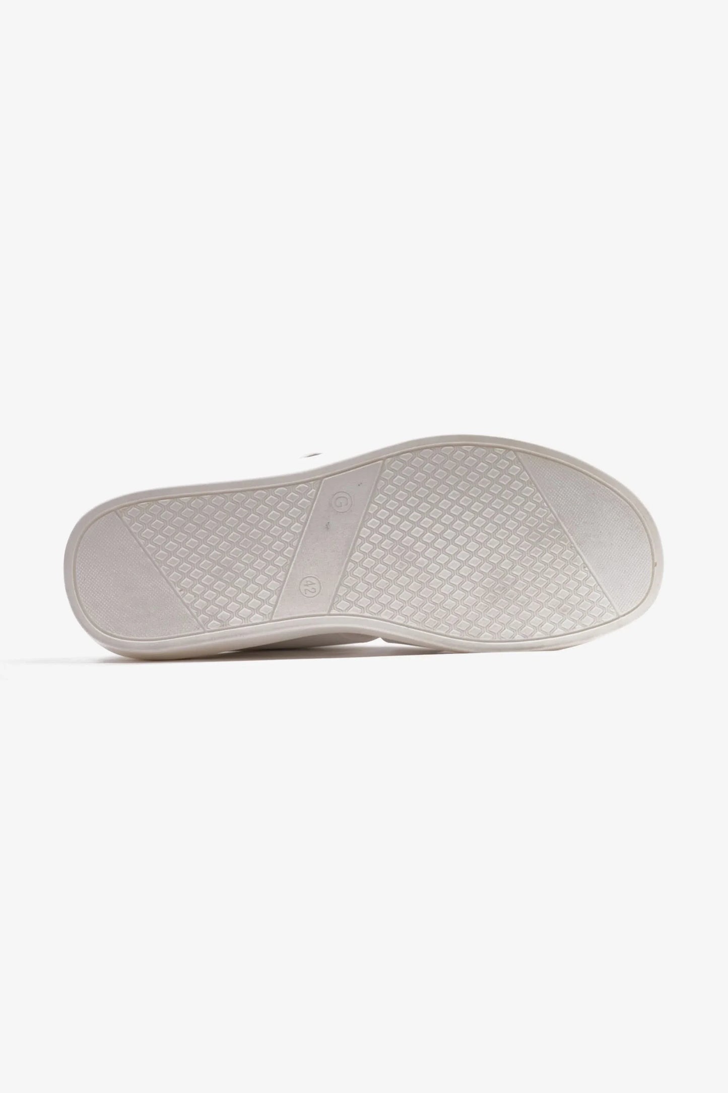 Comfort Plus Men's 2.2mm Arabic Sandals White MSDCPKYB66