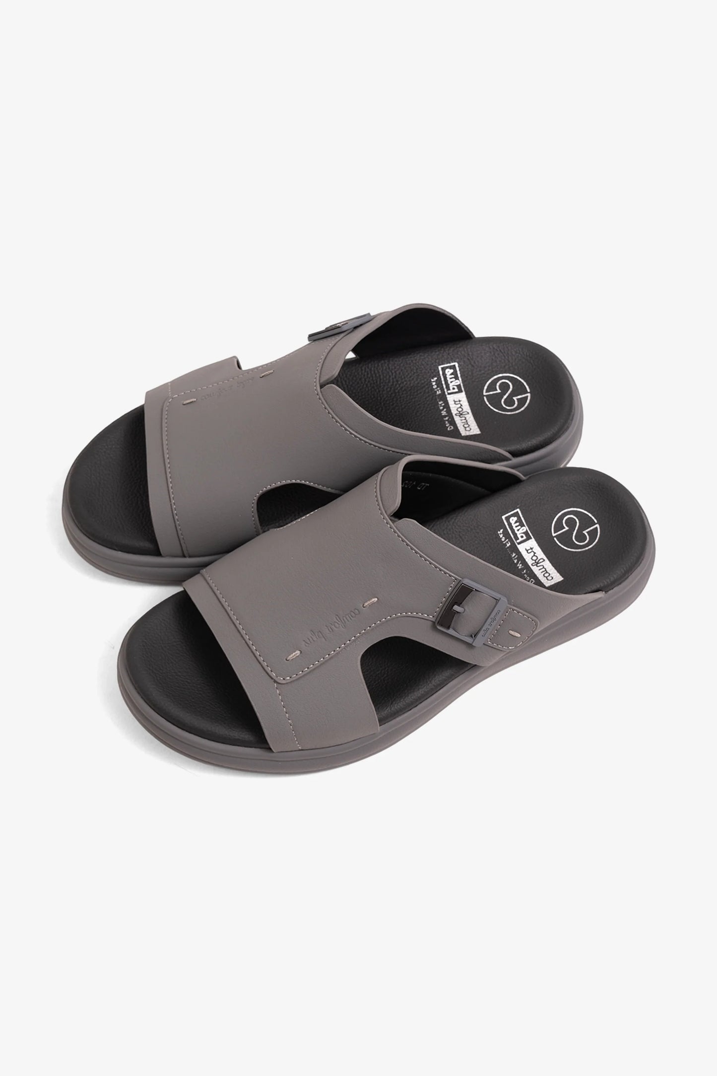 Comfort Plus Men's Ultra Elevate Sandals Grey MSDGBCPTD102