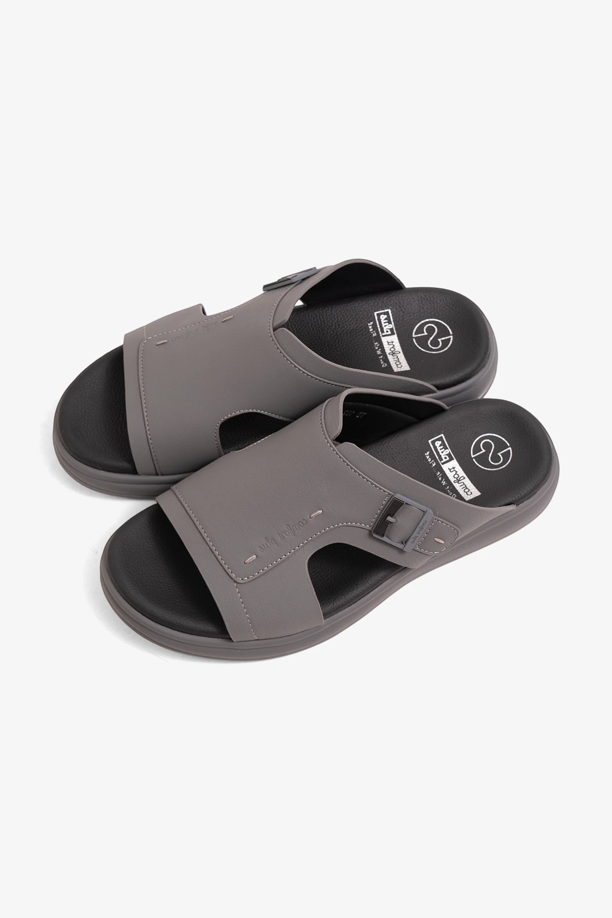 Comfort Plus Men's Ultra Elevate Sandals Grey MSDGBCPTD102